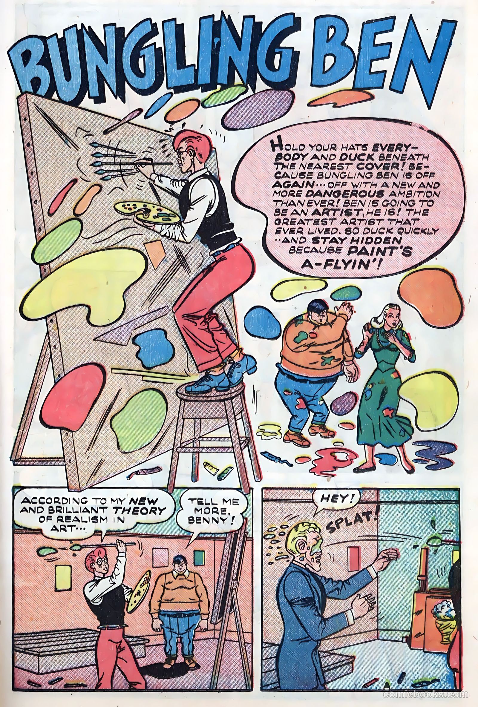 Club 16 Comics #2 (1948) — page 35 of 52