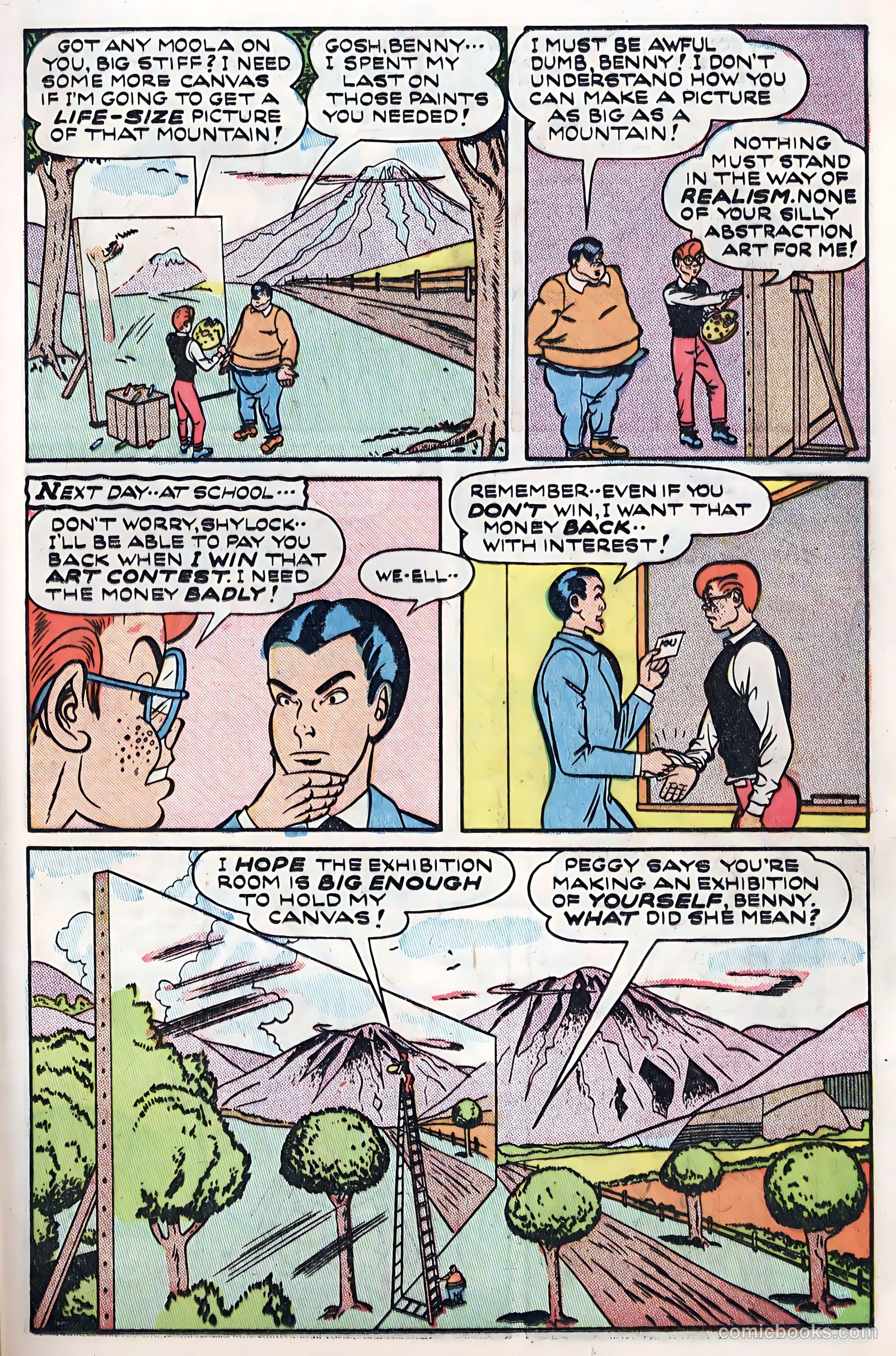 Club 16 Comics #2 (1948) — page 37 of 52