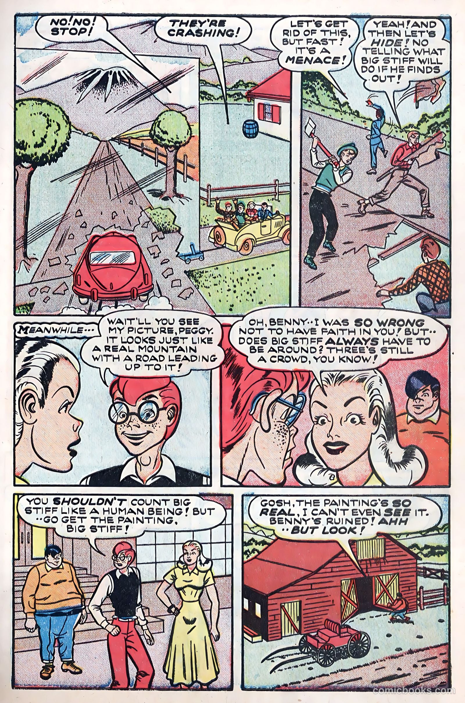 Club 16 Comics #2 (1948) — page 39 of 52
