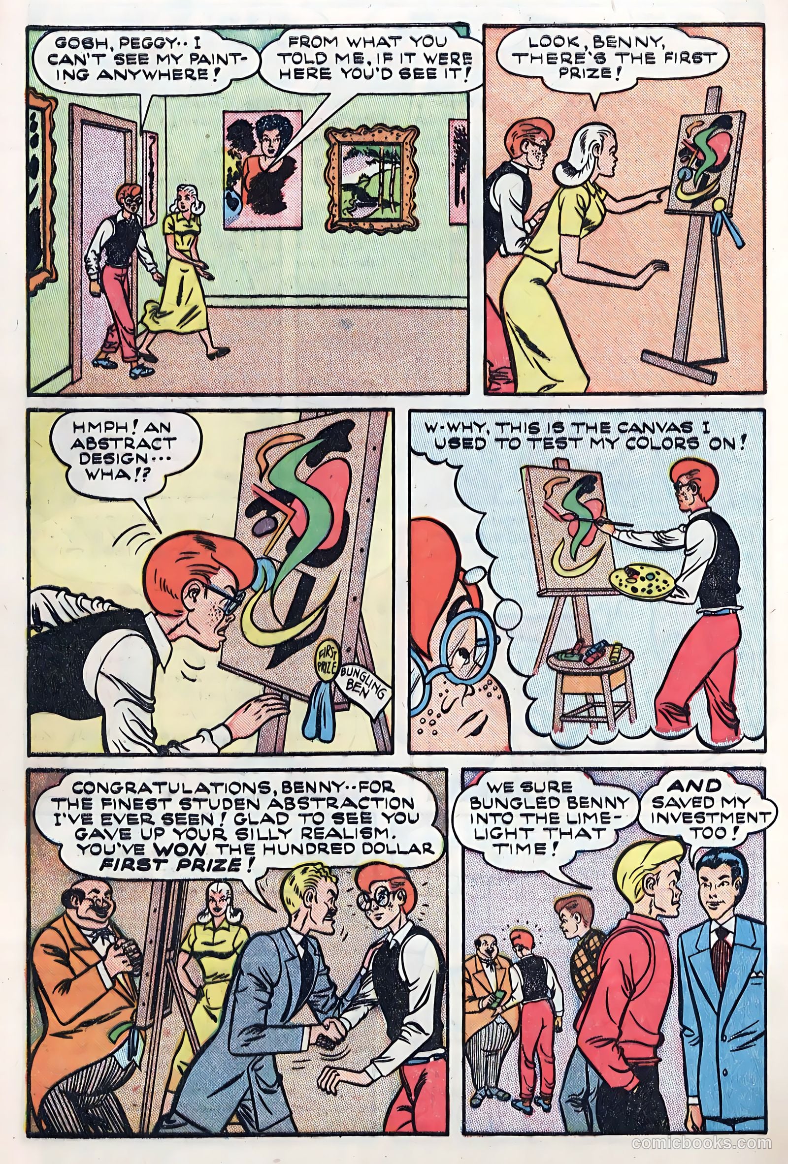 Club 16 Comics #2 (1948) — page 40 of 52