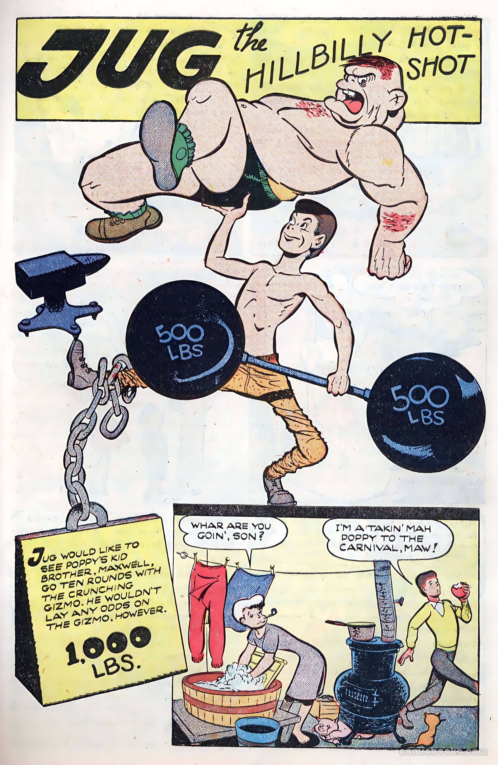 Club 16 Comics #2 (1948) — page 43 of 52