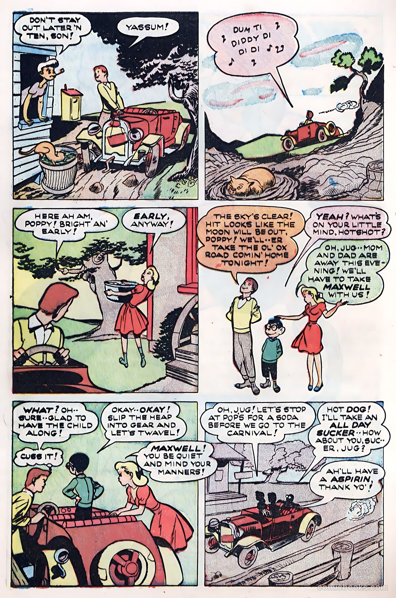 Club 16 Comics #2 (1948) — page 44 of 52