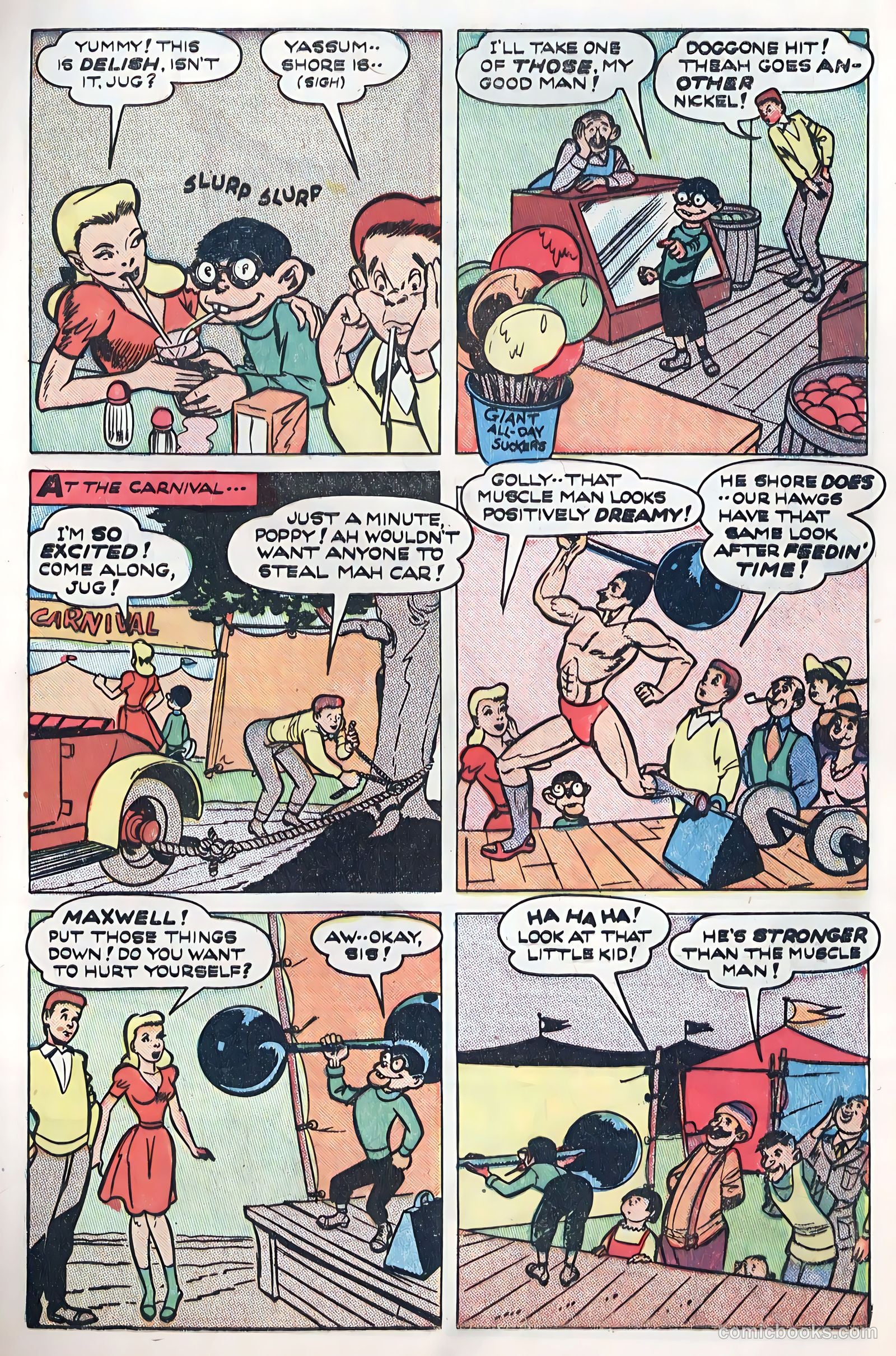 Club 16 Comics #2 (1948) — page 45 of 52