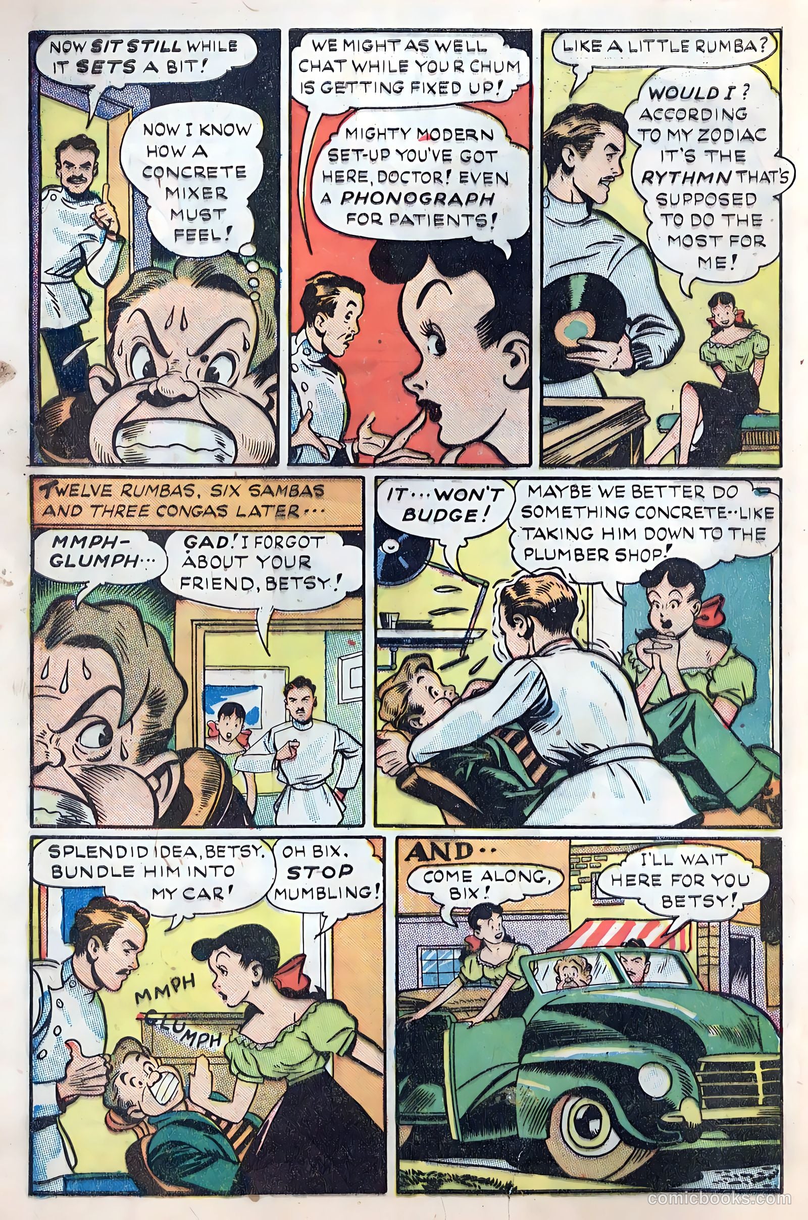 Club 16 Comics #3 (1948) — page 6 of 52