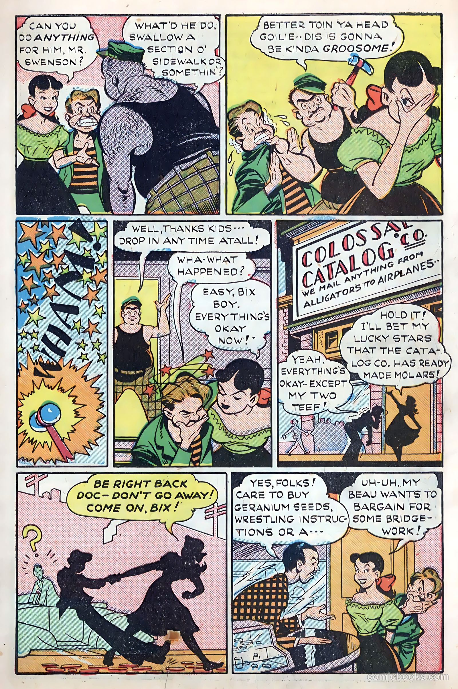 Club 16 Comics #3 (1948) — page 7 of 52