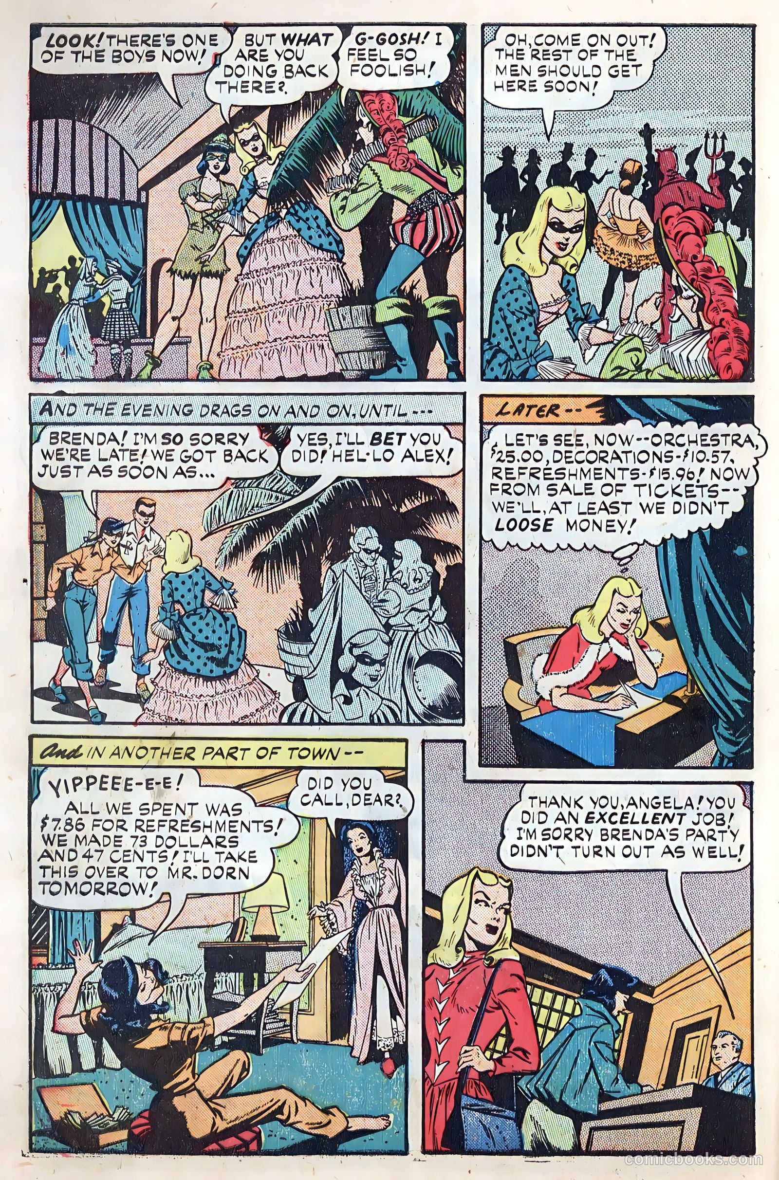 Club 16 Comics #3 (1948) — page 14 of 52