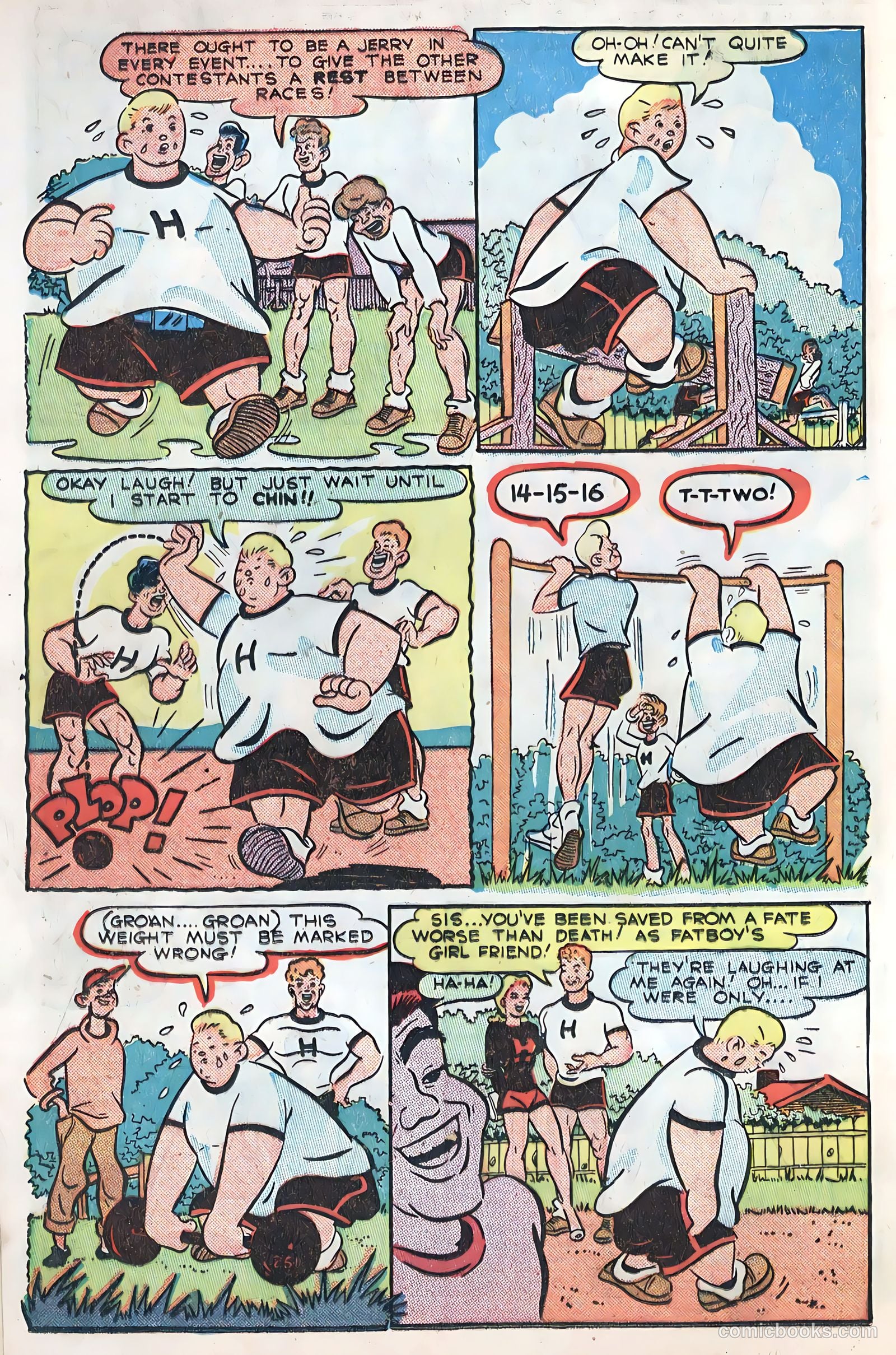 Club 16 Comics #3 (1948) — page 16 of 52