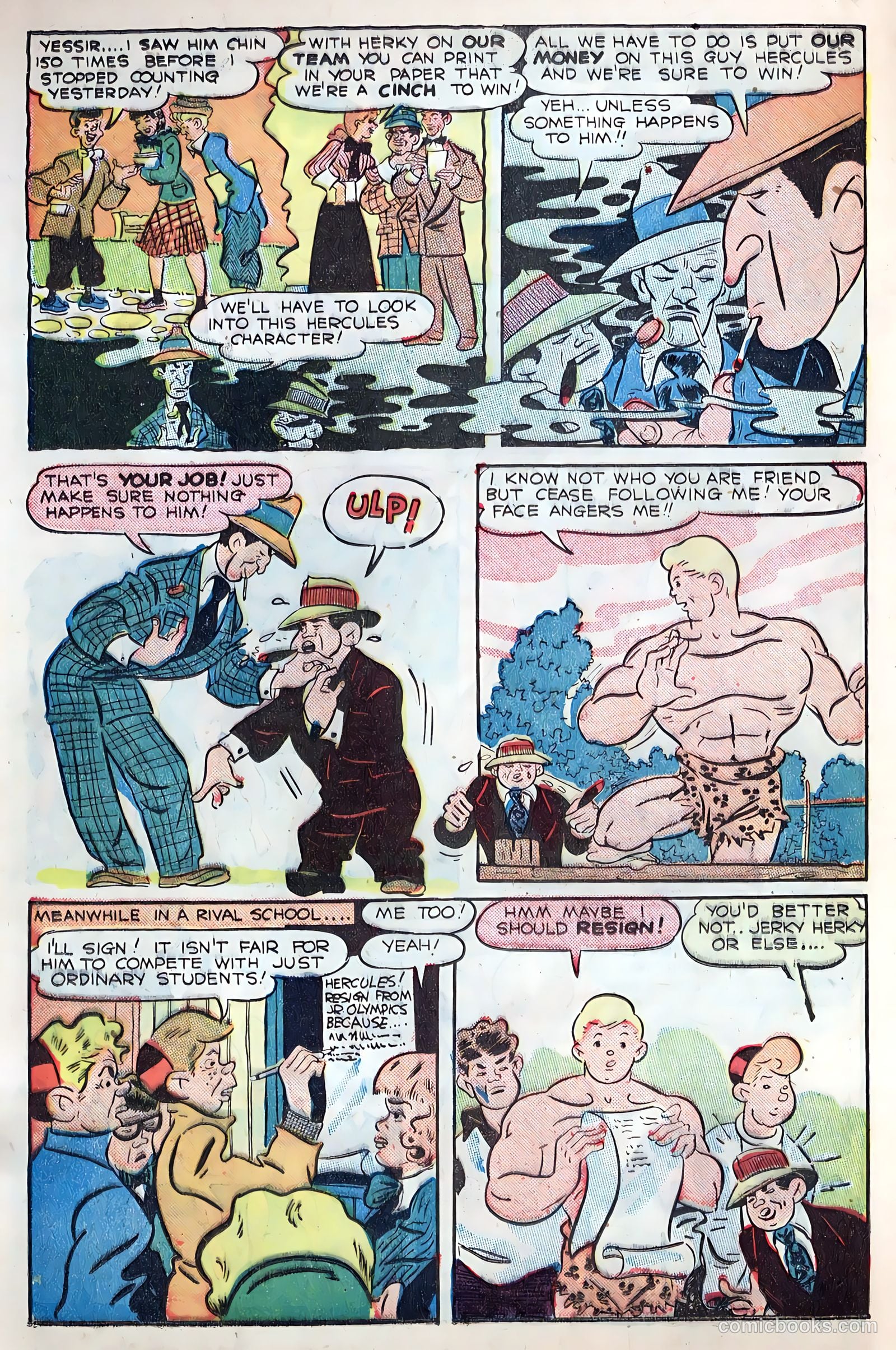 Club 16 Comics #3 (1948) — page 18 of 52