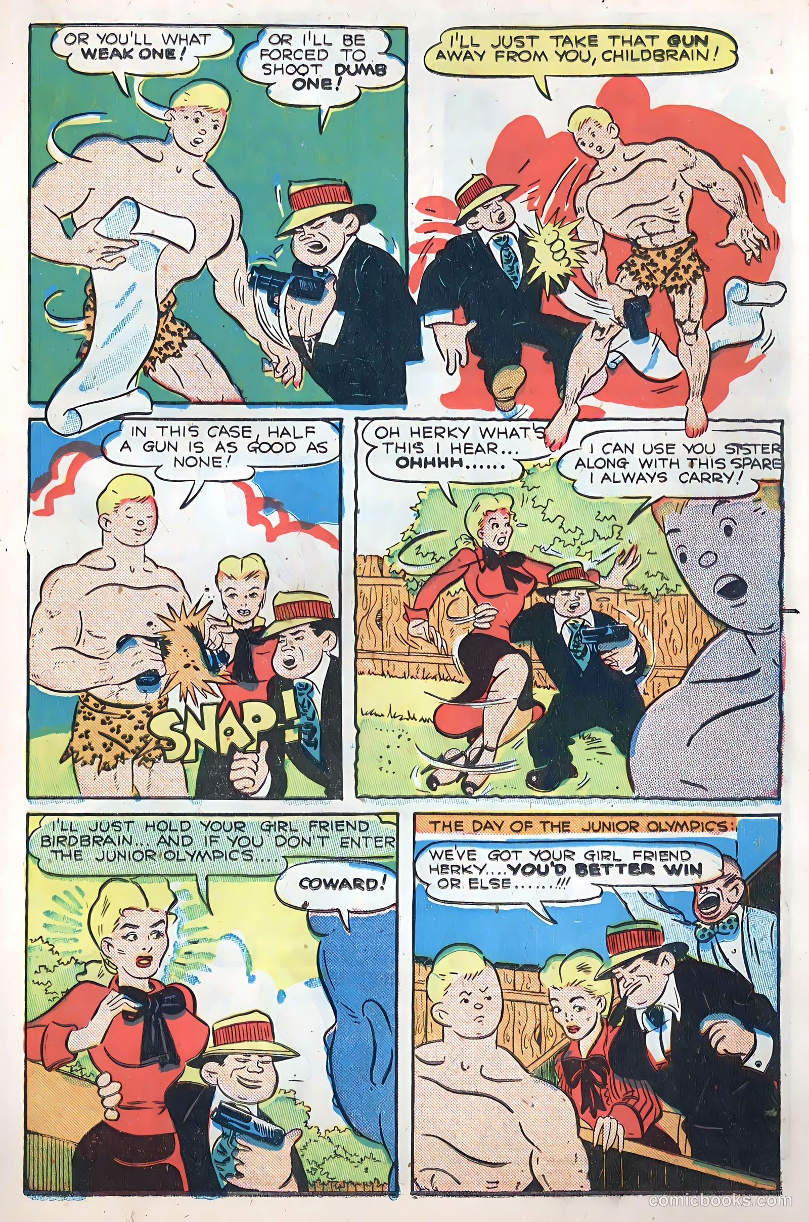 Club 16 Comics #3 (1948) — page 19 of 52
