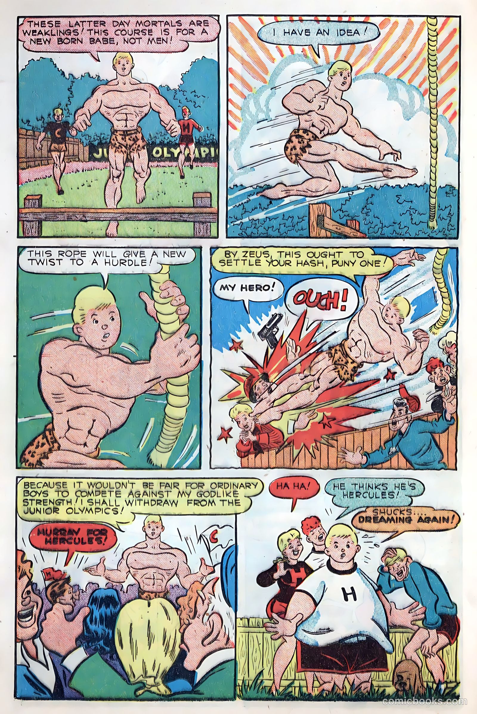 Club 16 Comics #3 (1948) — page 20 of 52