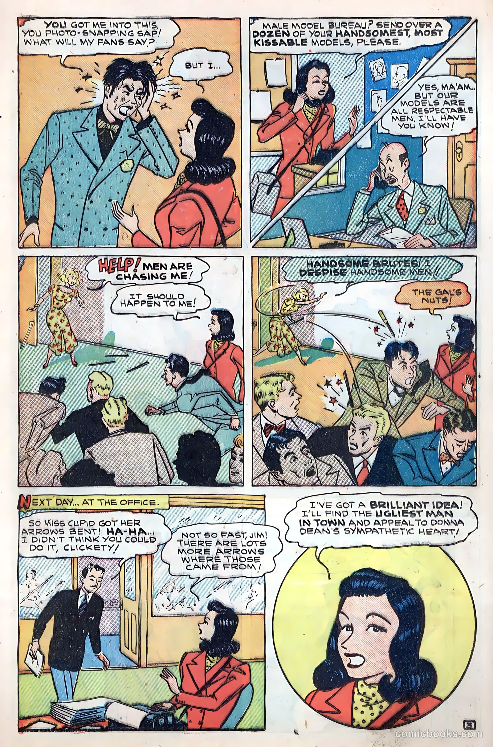 Club 16 Comics #3 (1948) — page 23 of 52