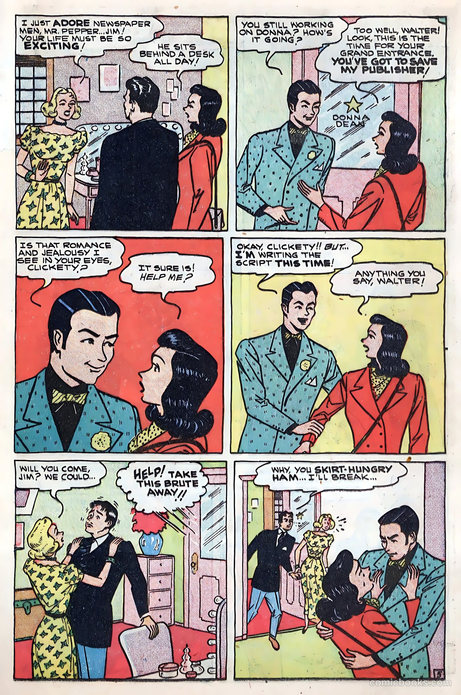 Club 16 Comics #3 (1948) — page 25 of 52