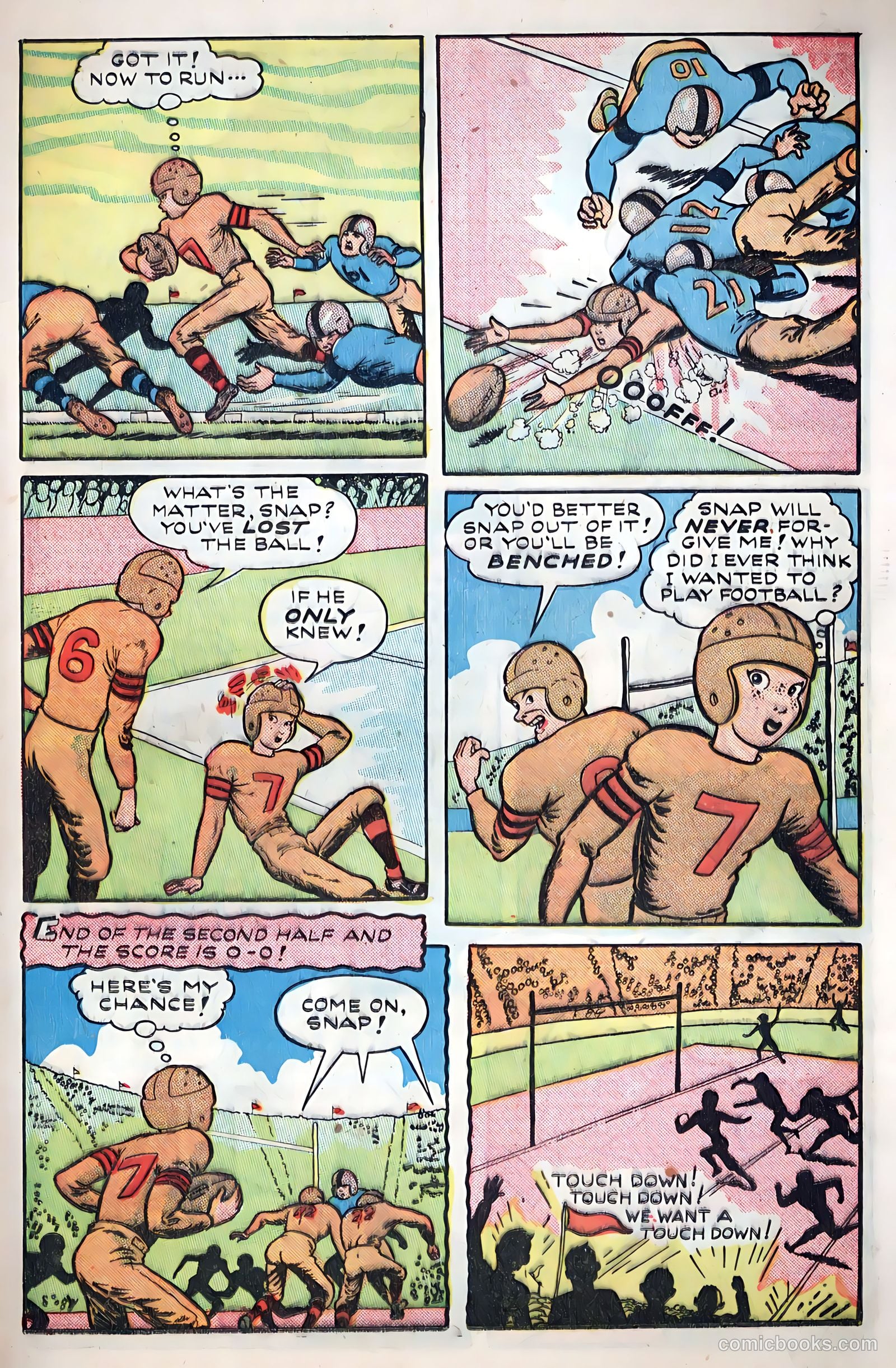 Club 16 Comics #3 (1948) — page 33 of 52