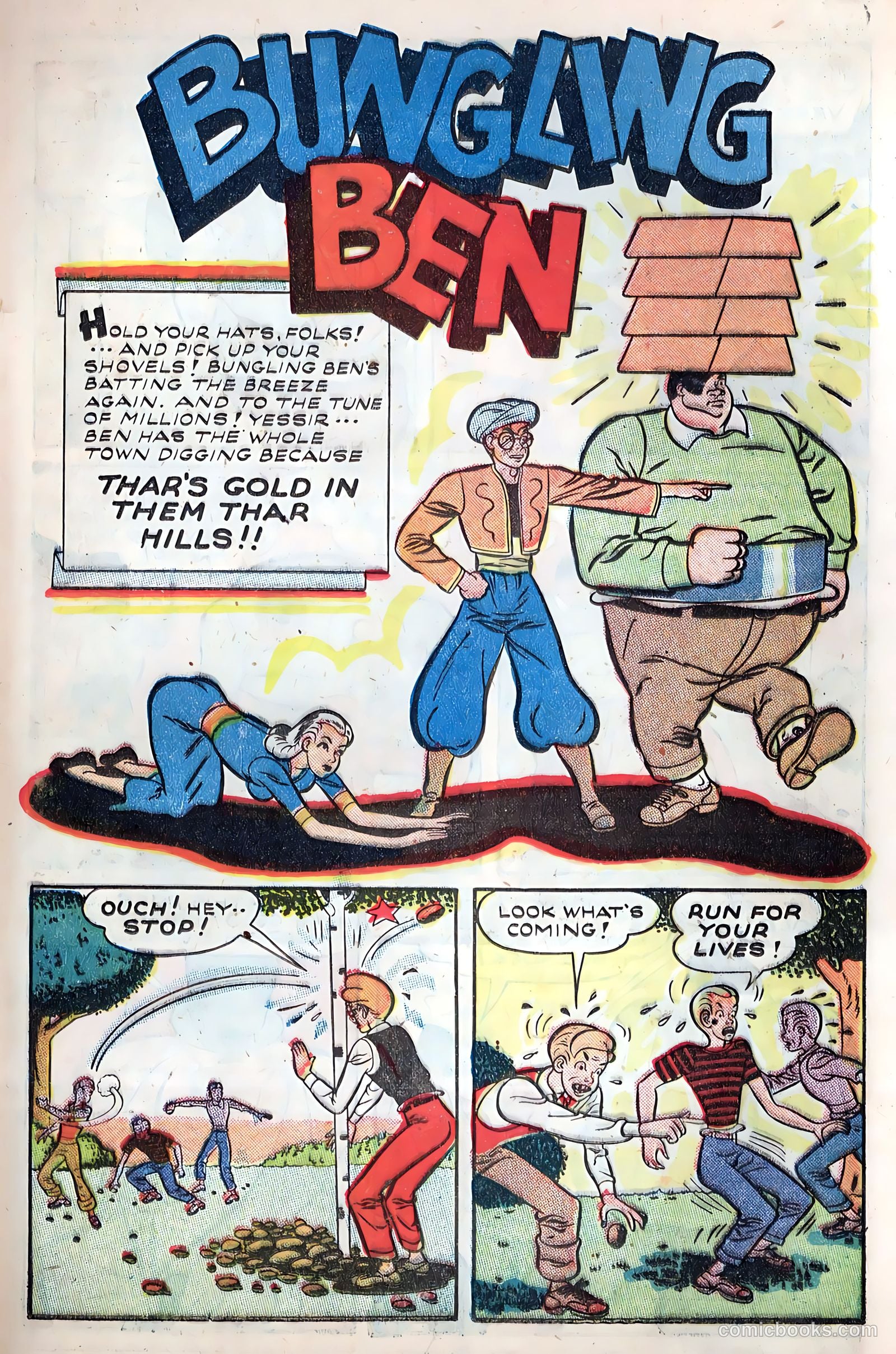 Club 16 Comics #3 (1948) — page 35 of 52