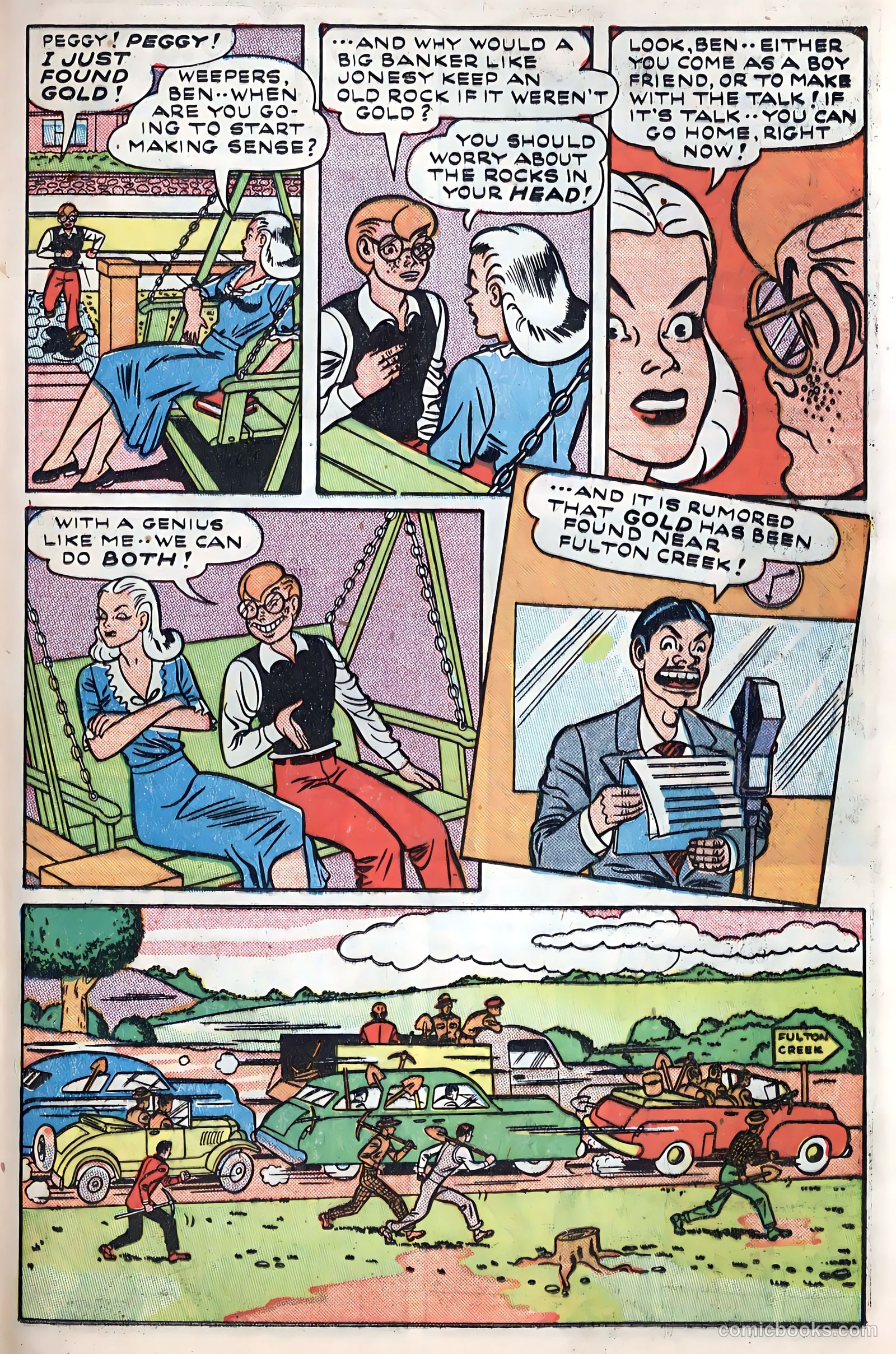 Club 16 Comics #3 (1948) — page 37 of 52