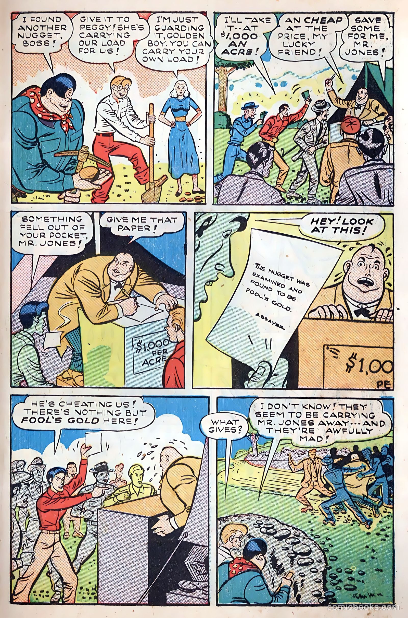 Club 16 Comics #3 (1948) — page 39 of 52
