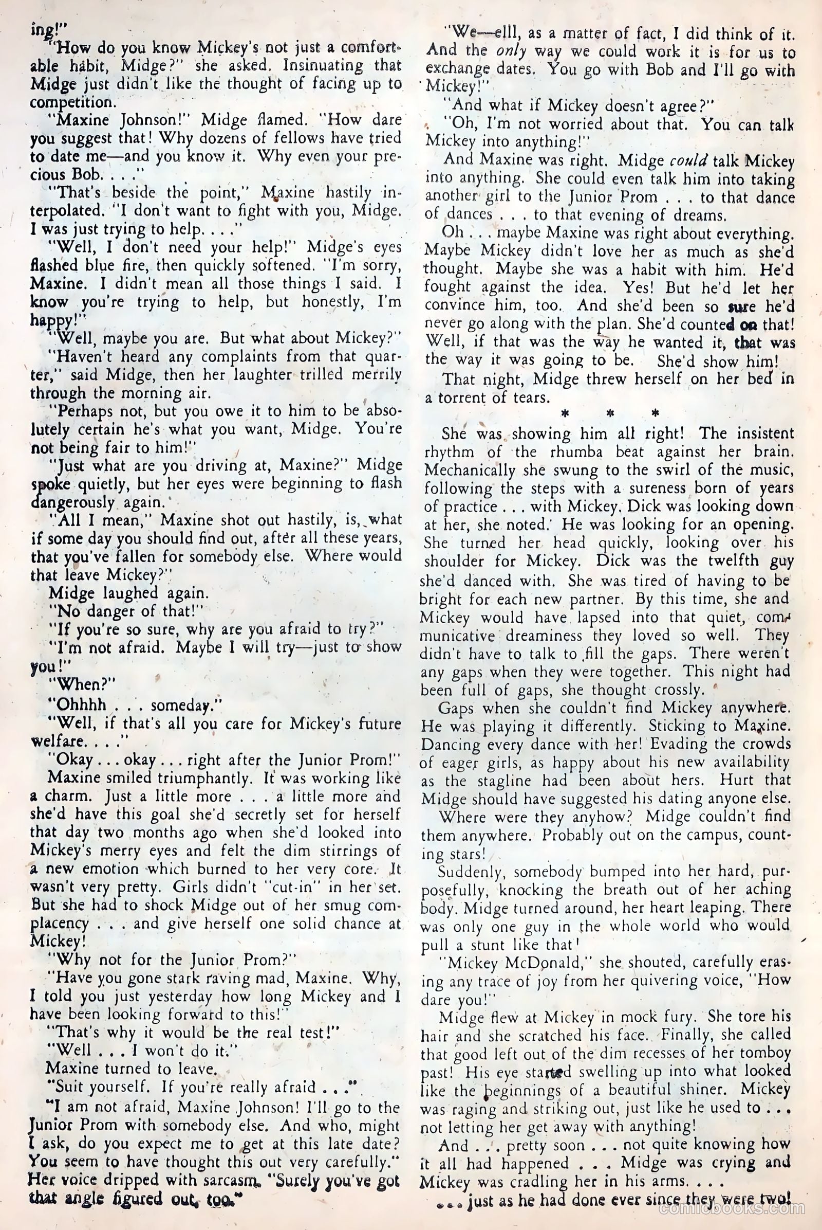 Club 16 Comics #3 (1948) — page 42 of 52