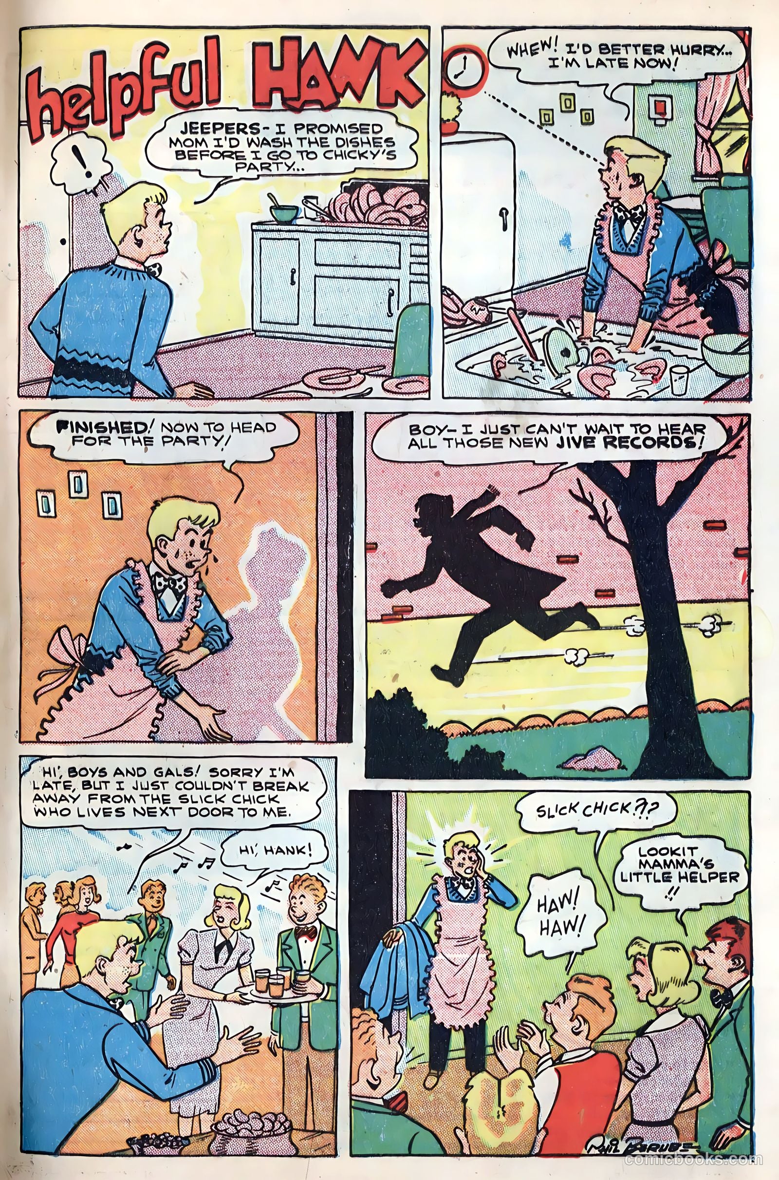 Club 16 Comics #3 (1948) — page 49 of 52