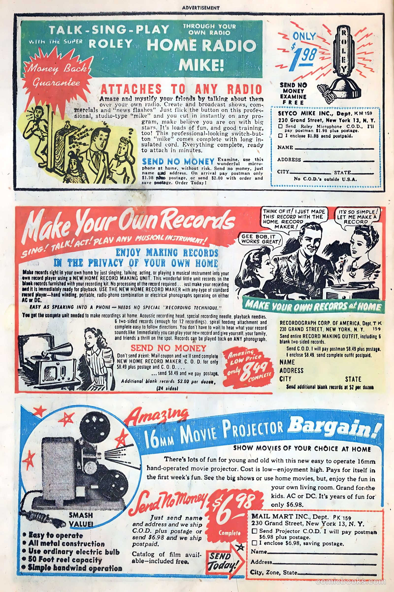 Club 16 Comics #3 (1948) — page 50 of 52