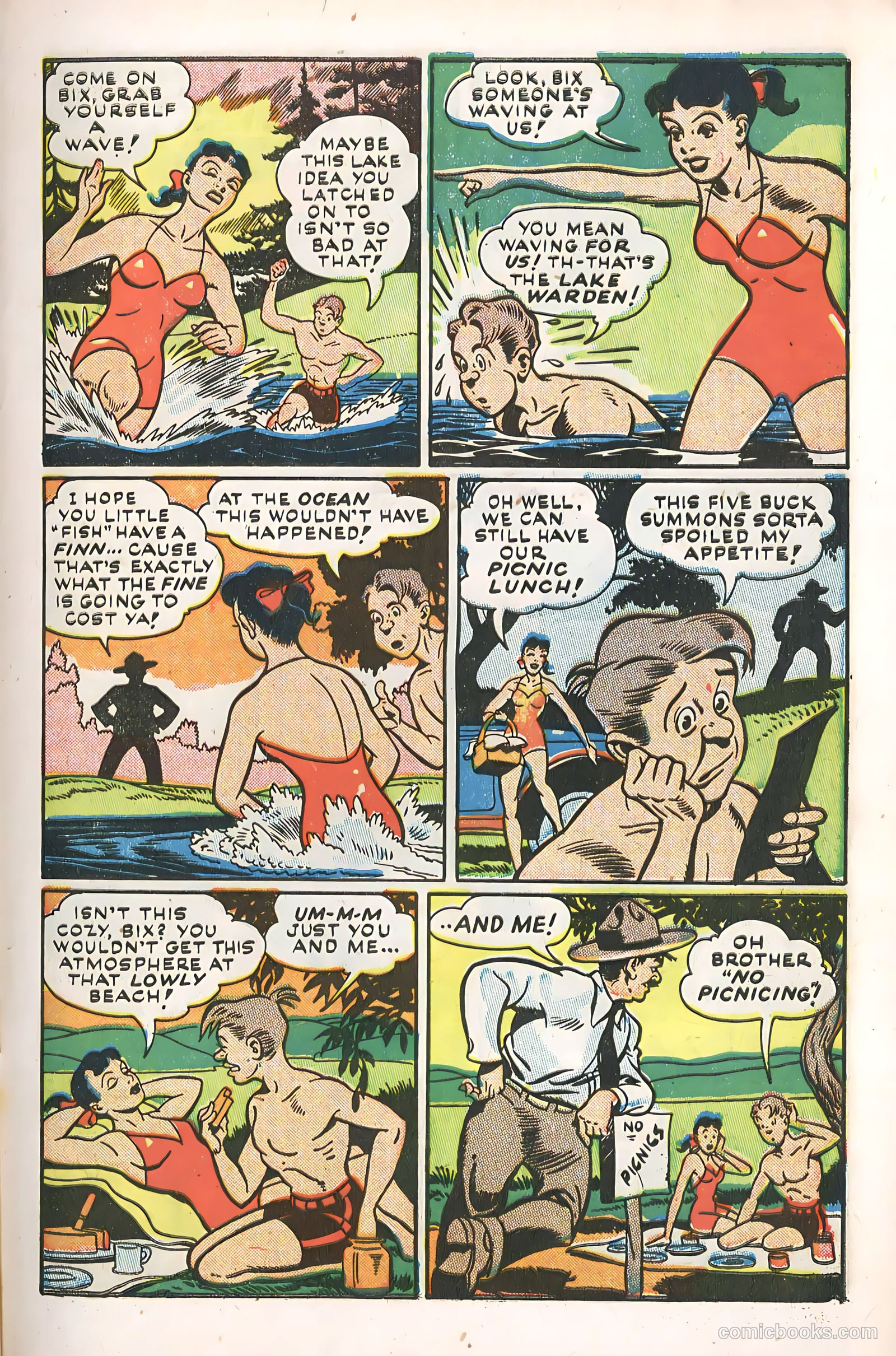 Club 16 Comics #4 (1948) — page 5 of 52