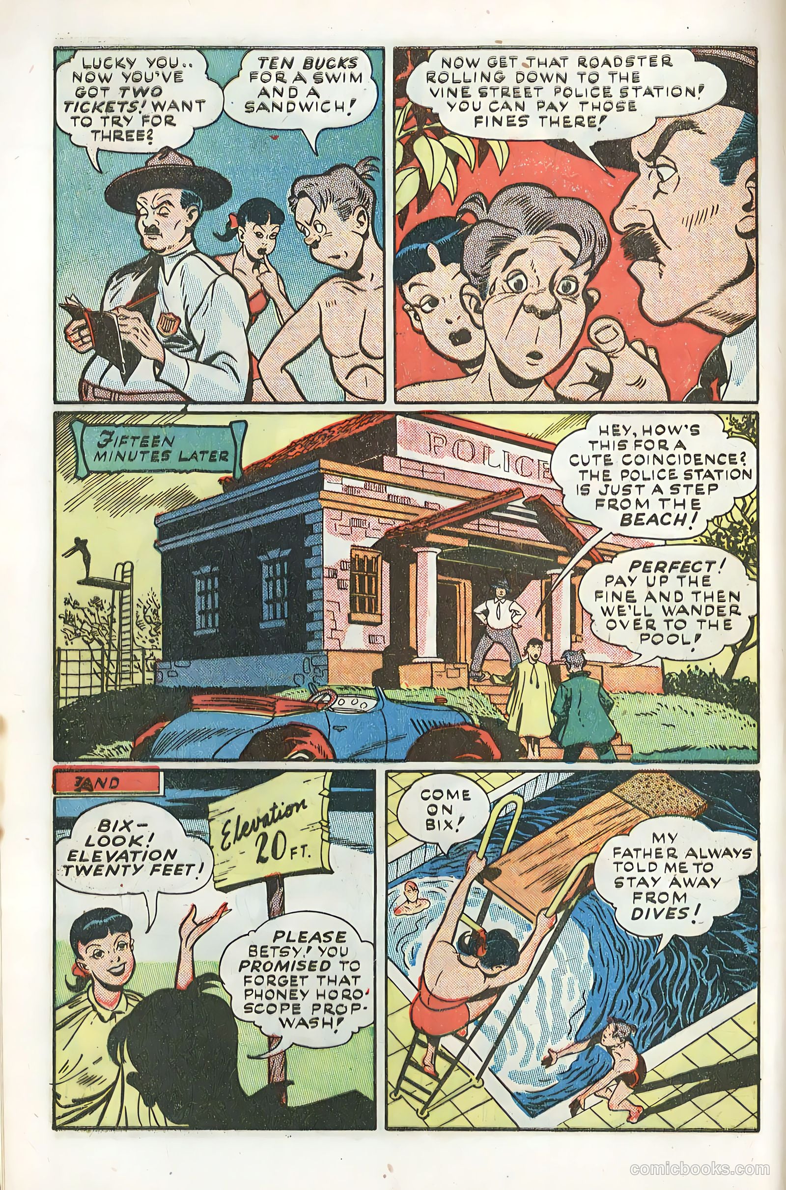Club 16 Comics #4 (1948) — page 6 of 52