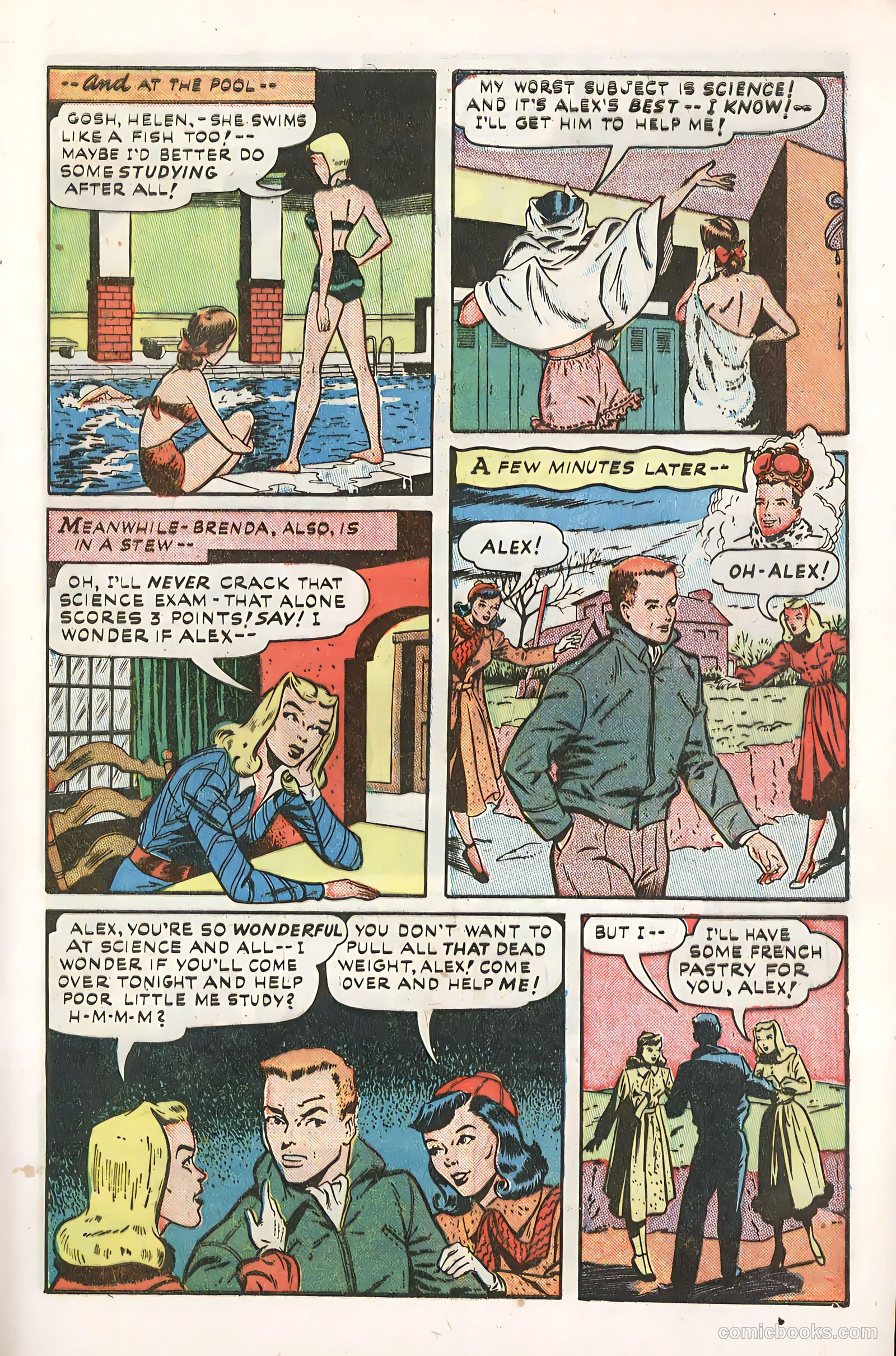 Club 16 Comics #4 (1948) — page 11 of 52