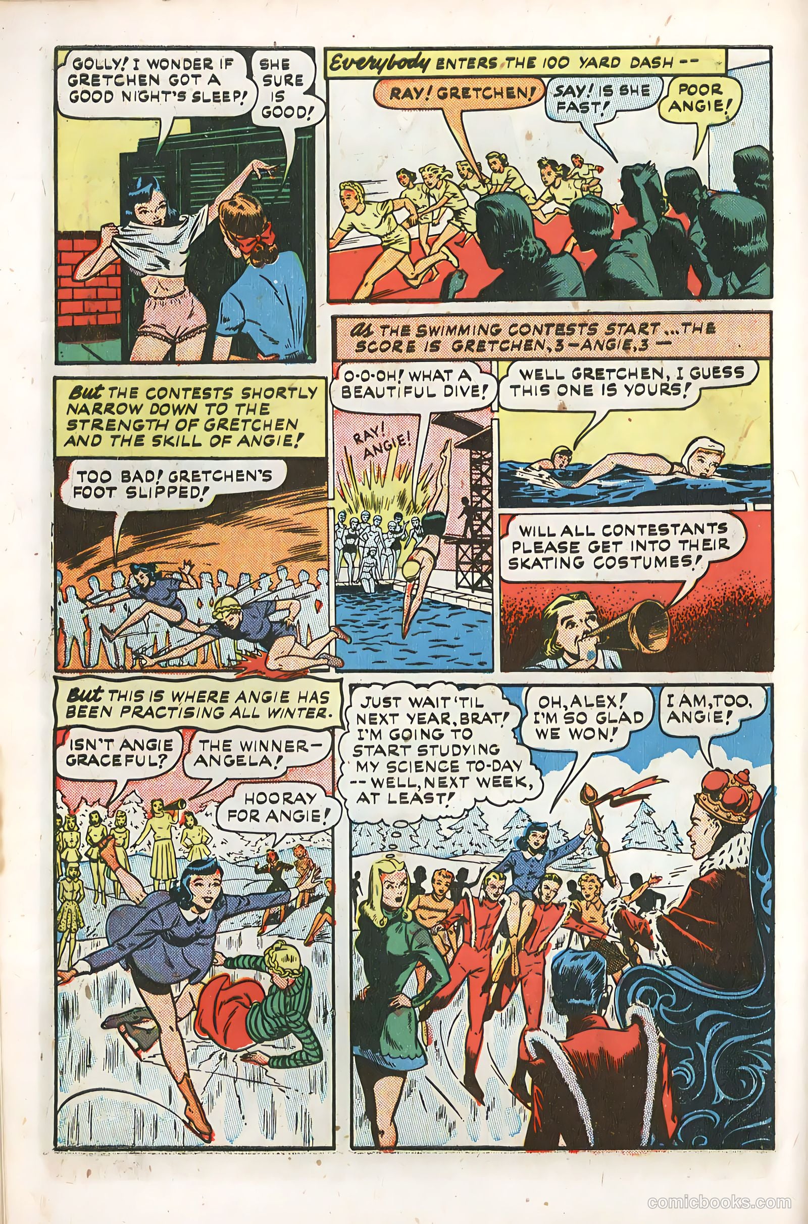 Club 16 Comics #4 (1948) — page 14 of 52