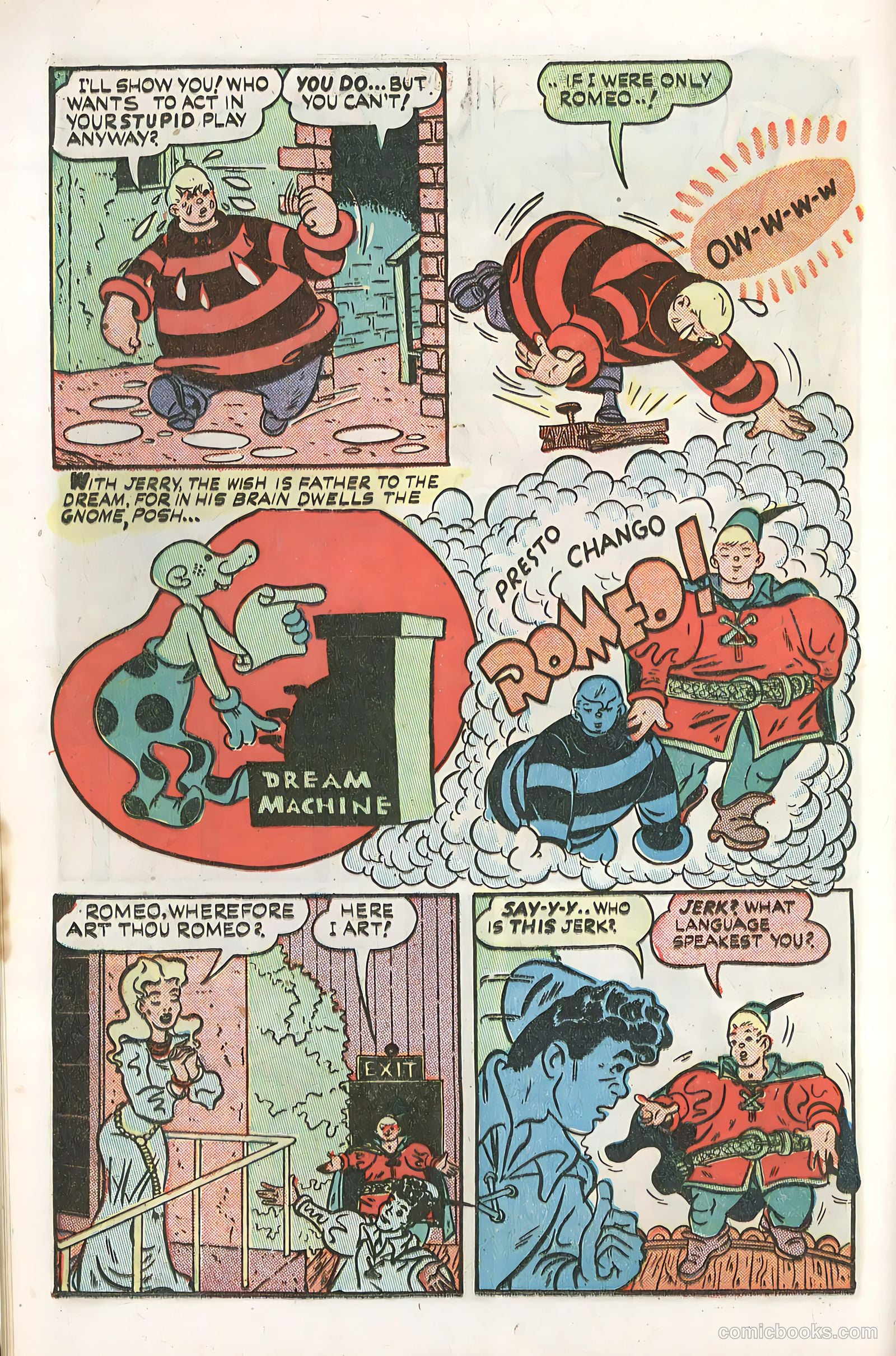Club 16 Comics #4 (1948) — page 16 of 52