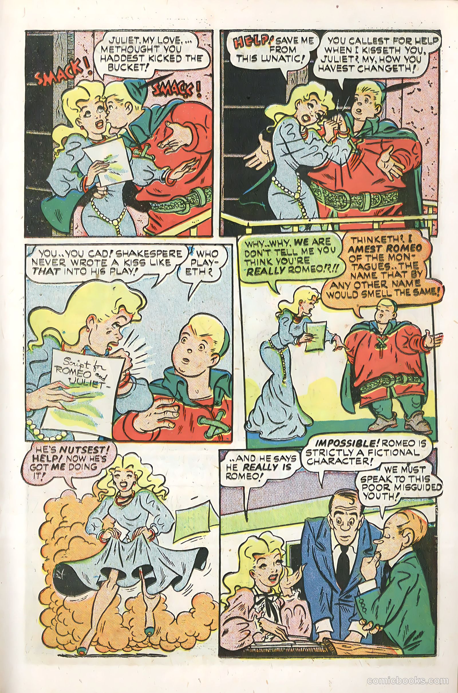 Club 16 Comics #4 (1948) — page 17 of 52