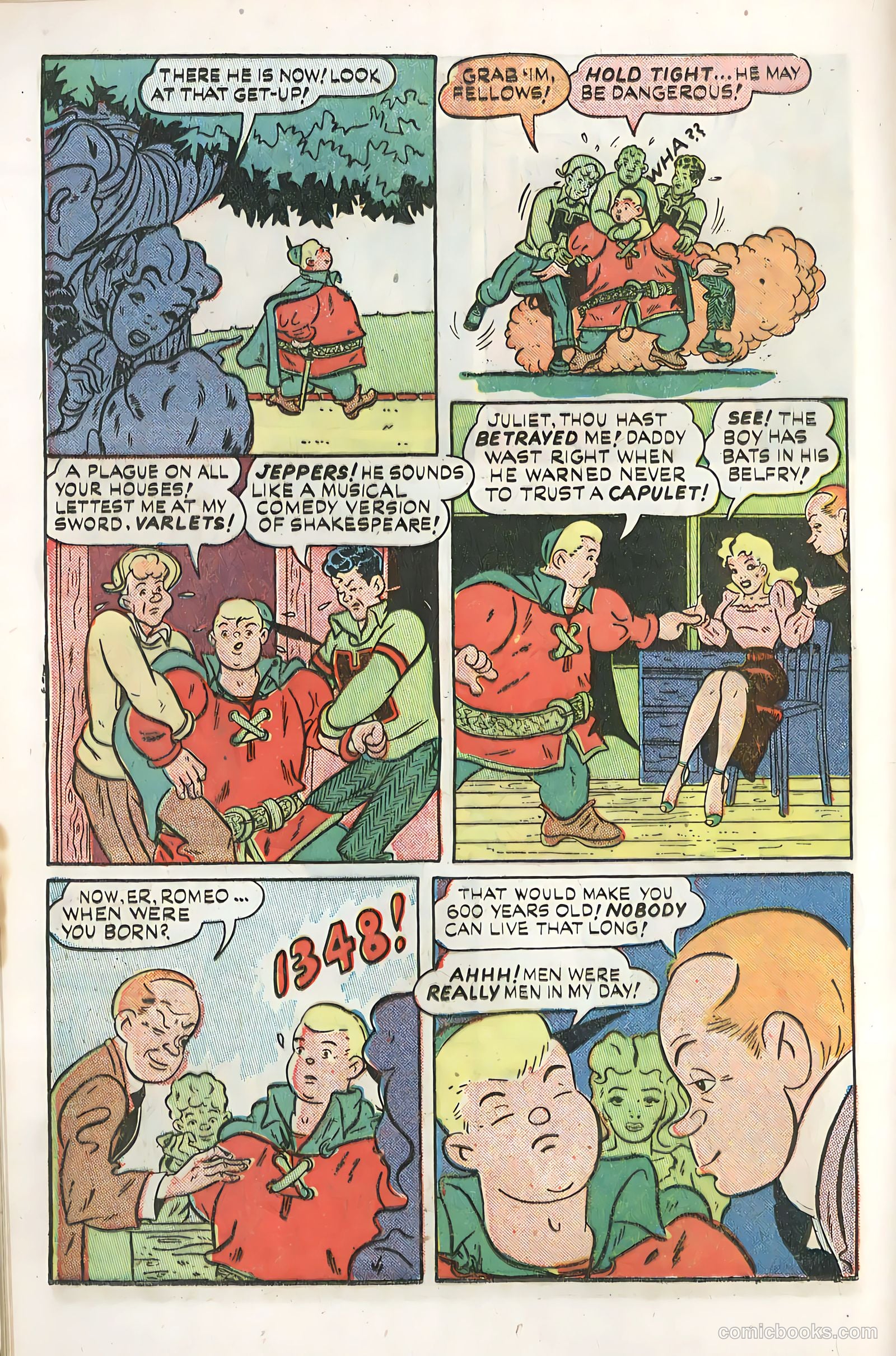 Club 16 Comics #4 (1948) — page 18 of 52