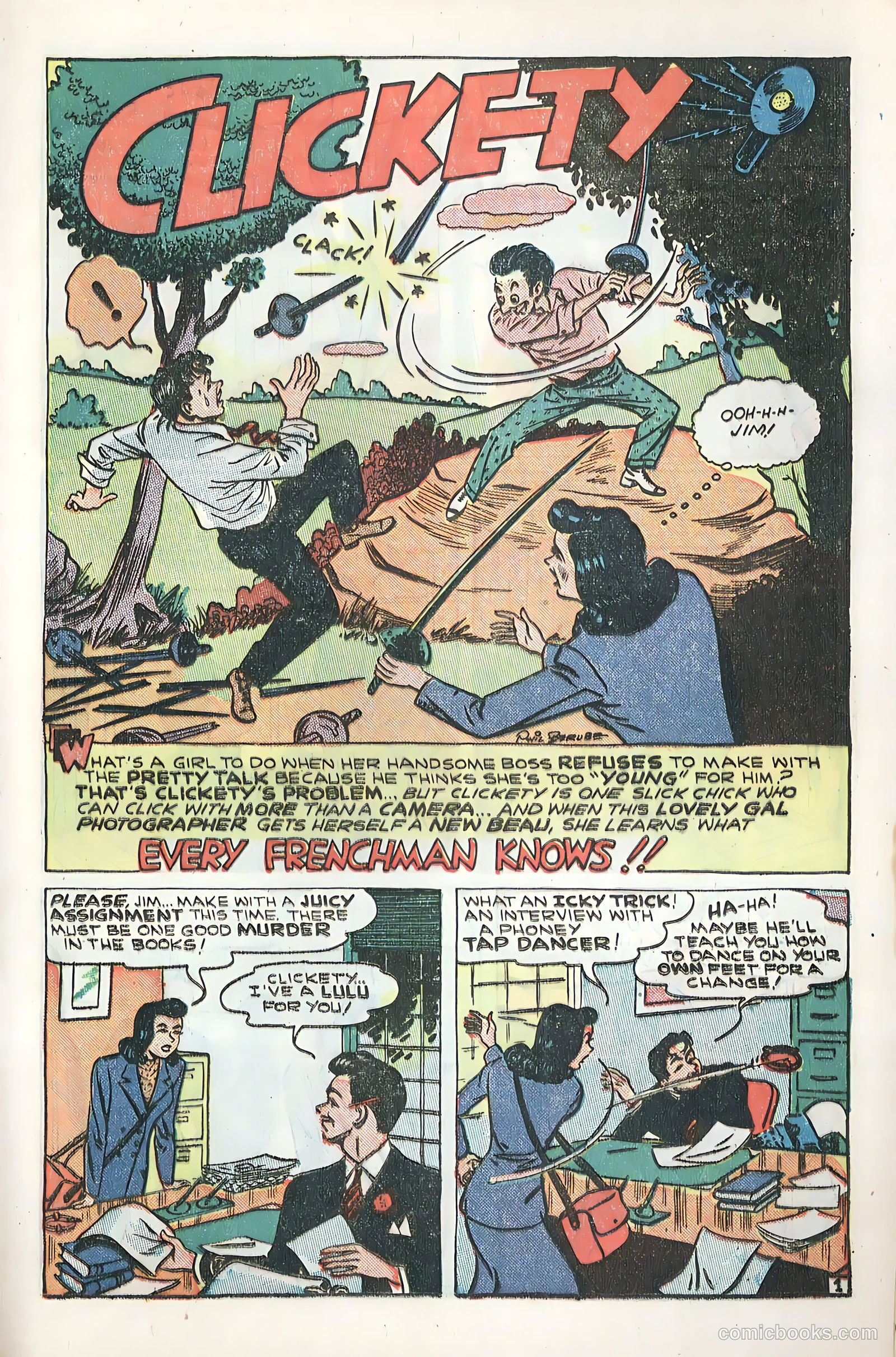 Club 16 Comics #4 (1948) — page 21 of 52