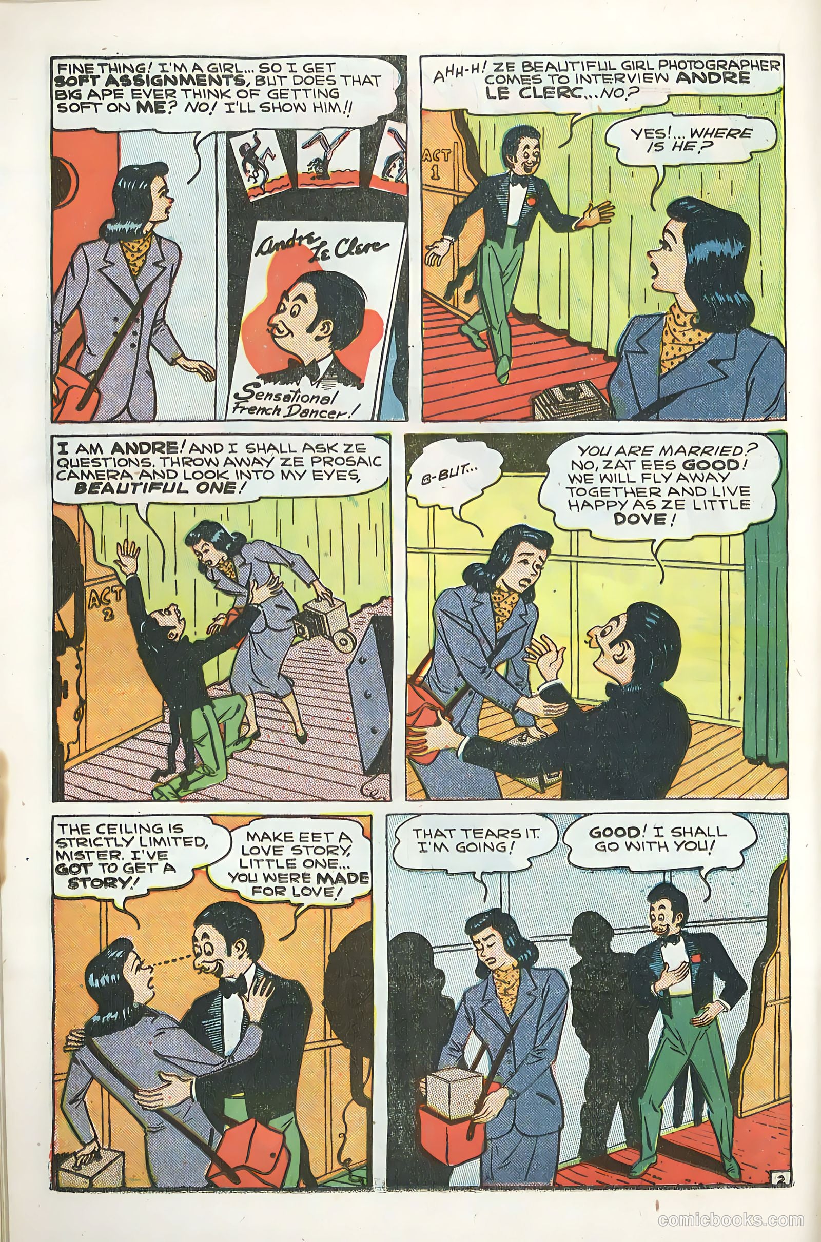 Club 16 Comics #4 (1948) — page 22 of 52
