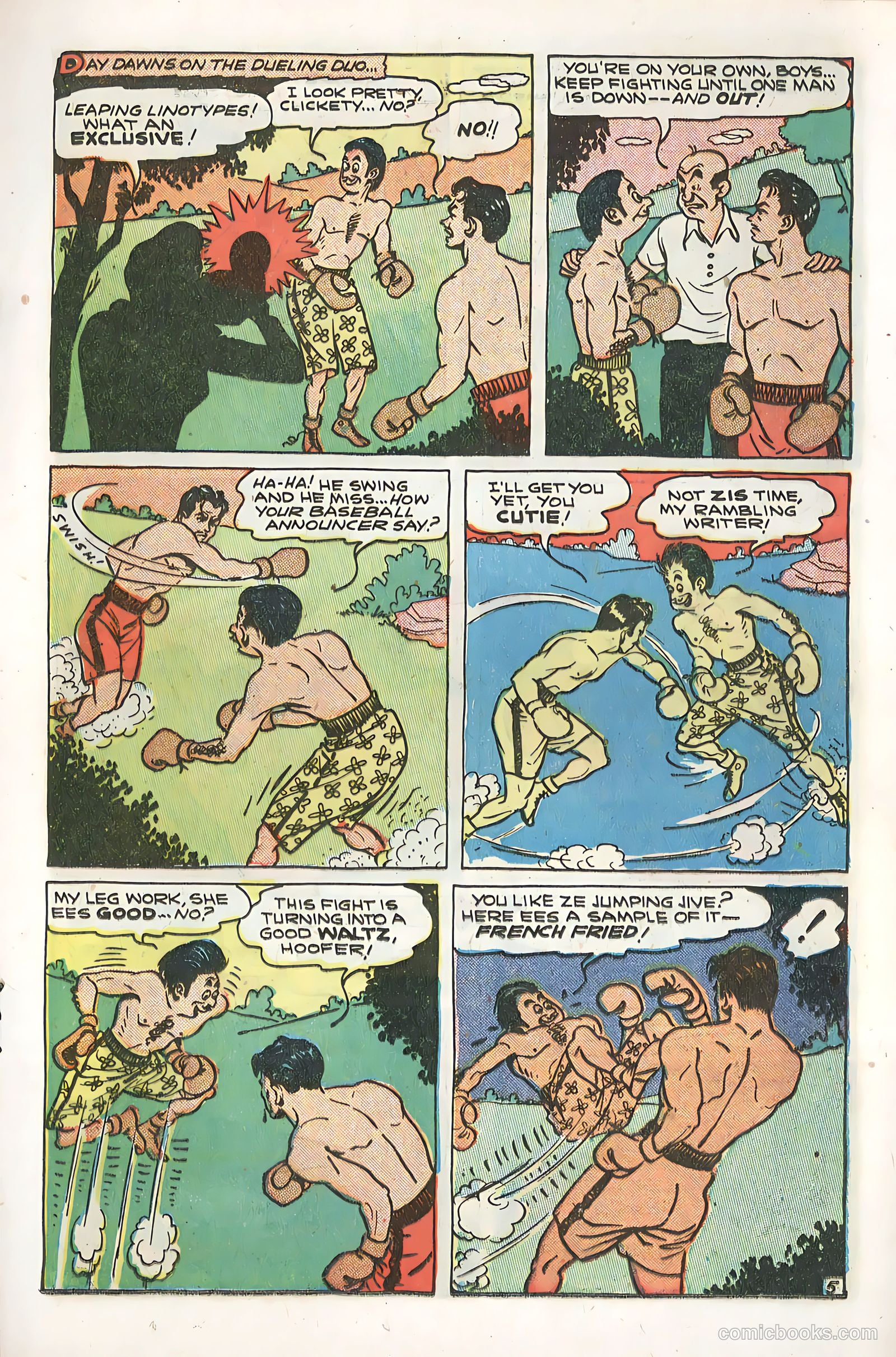 Club 16 Comics #4 (1948) — page 25 of 52