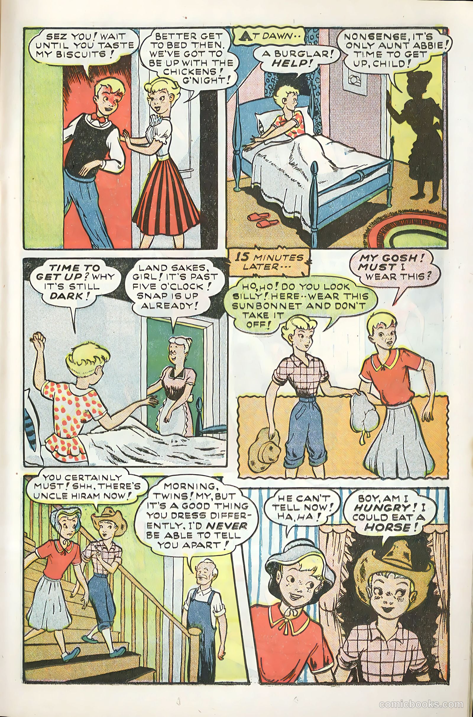 Club 16 Comics #4 (1948) — page 31 of 52