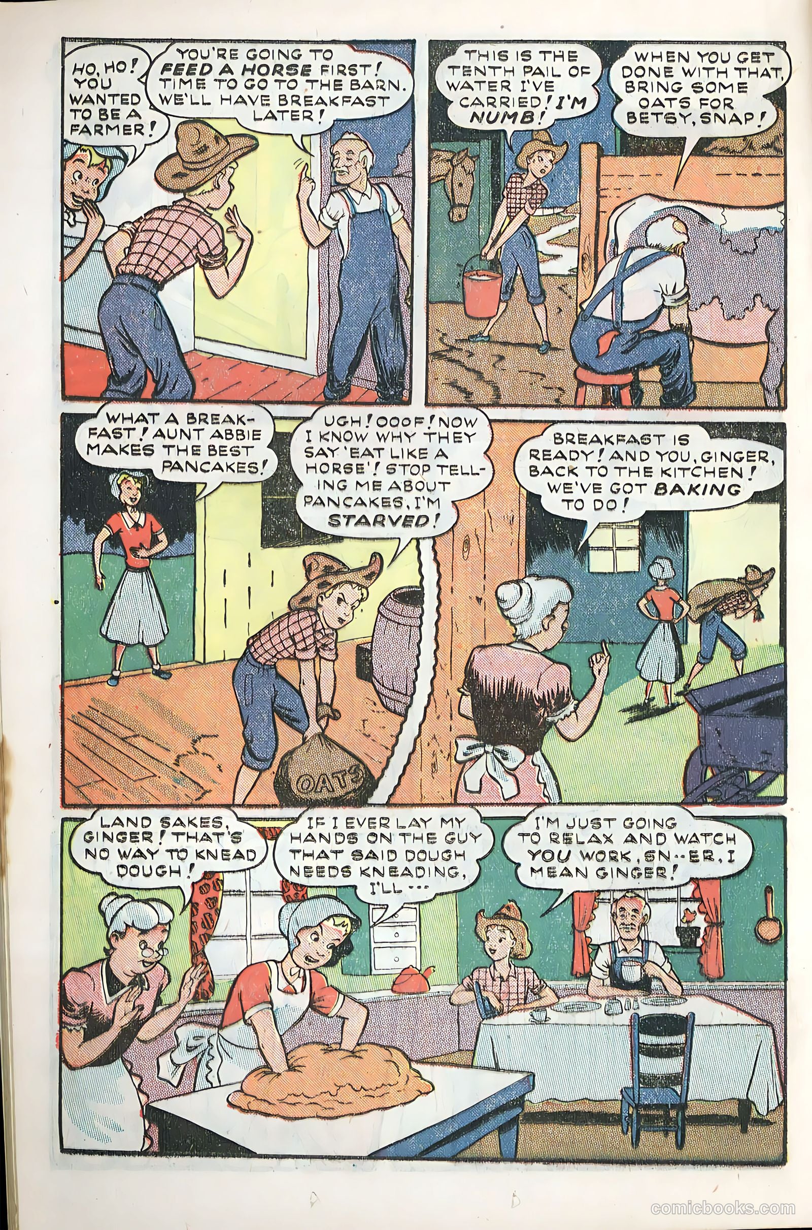 Club 16 Comics #4 (1948) — page 32 of 52