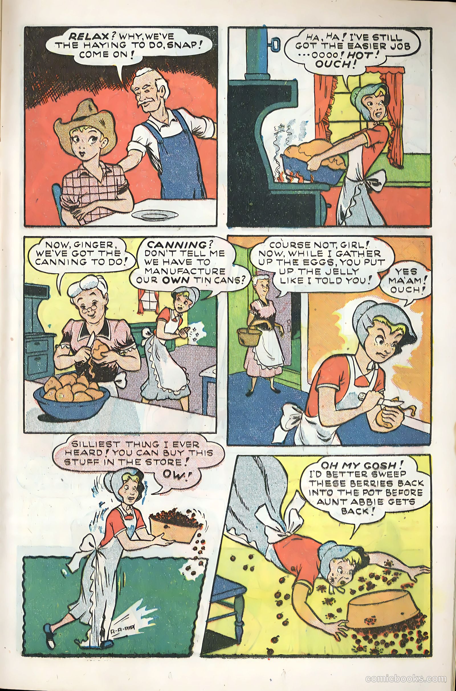 Club 16 Comics #4 (1948) — page 33 of 52