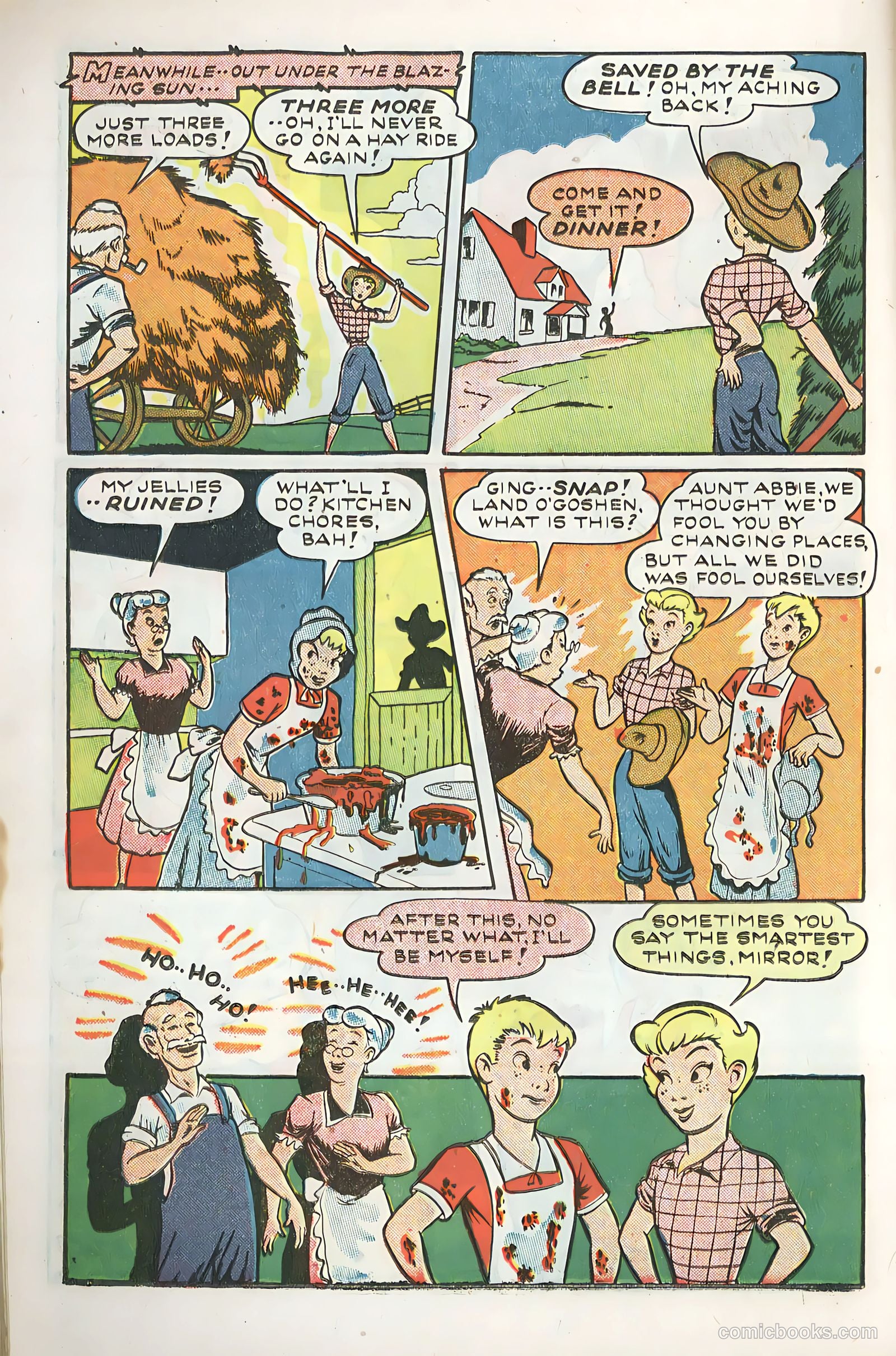 Club 16 Comics #4 (1948) — page 34 of 52