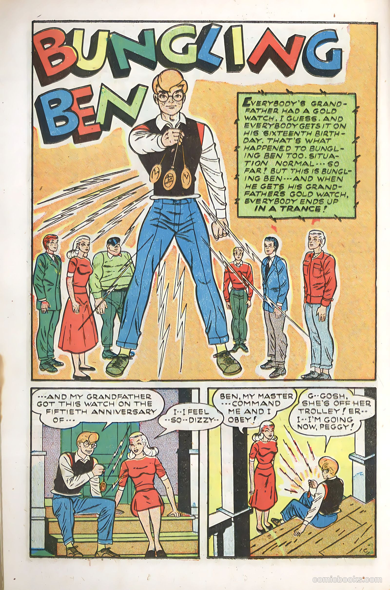 Club 16 Comics #4 (1948) — page 36 of 52