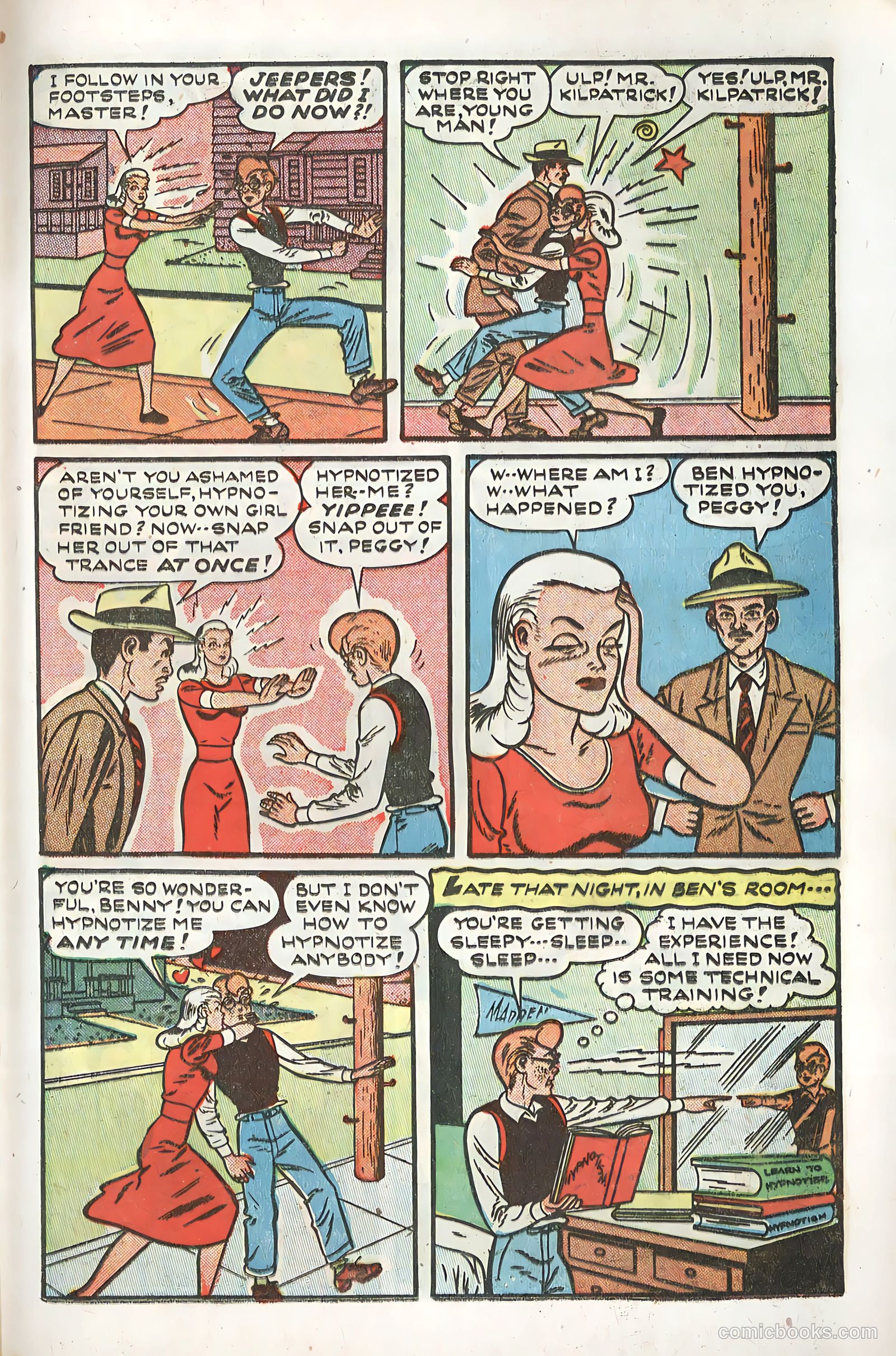 Club 16 Comics #4 (1948) — page 37 of 52