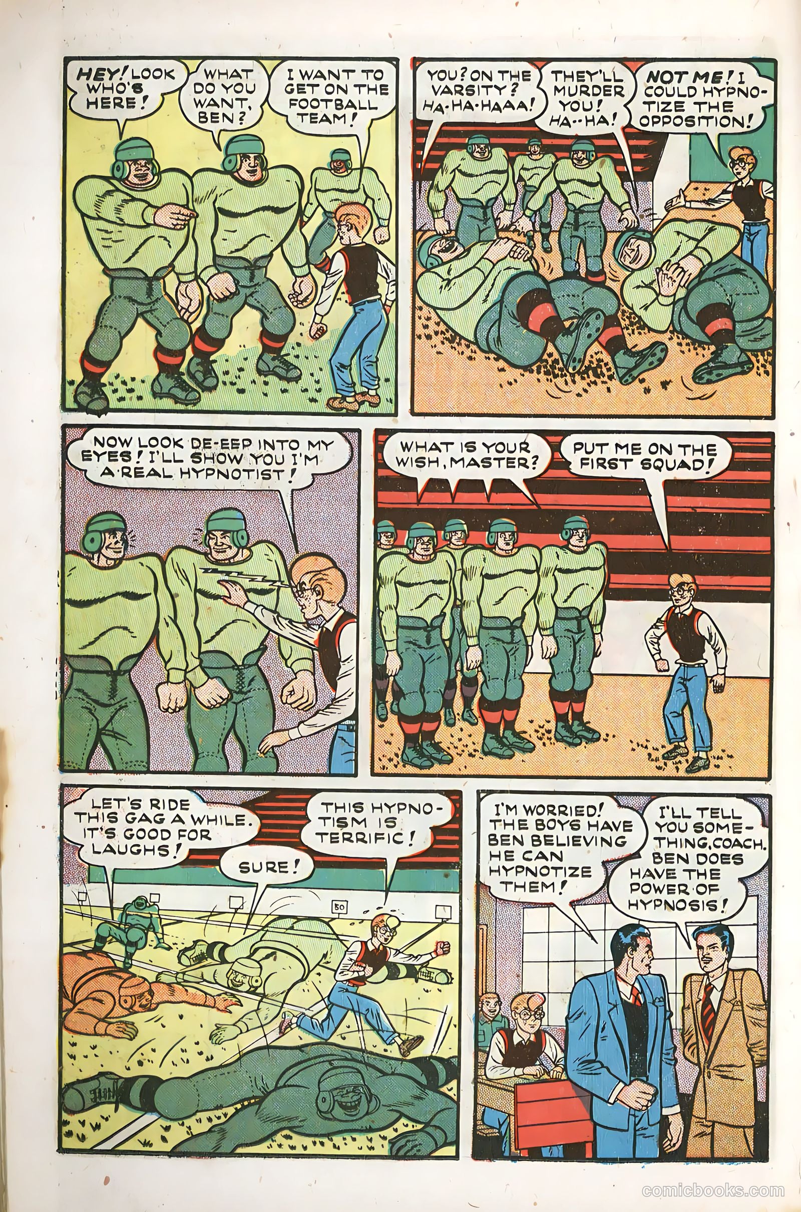 Club 16 Comics #4 (1948) — page 38 of 52
