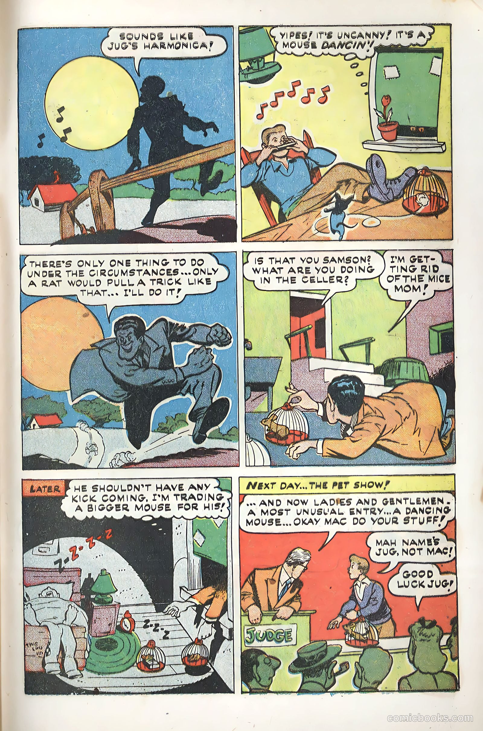 Club 16 Comics #4 (1948) — page 47 of 52