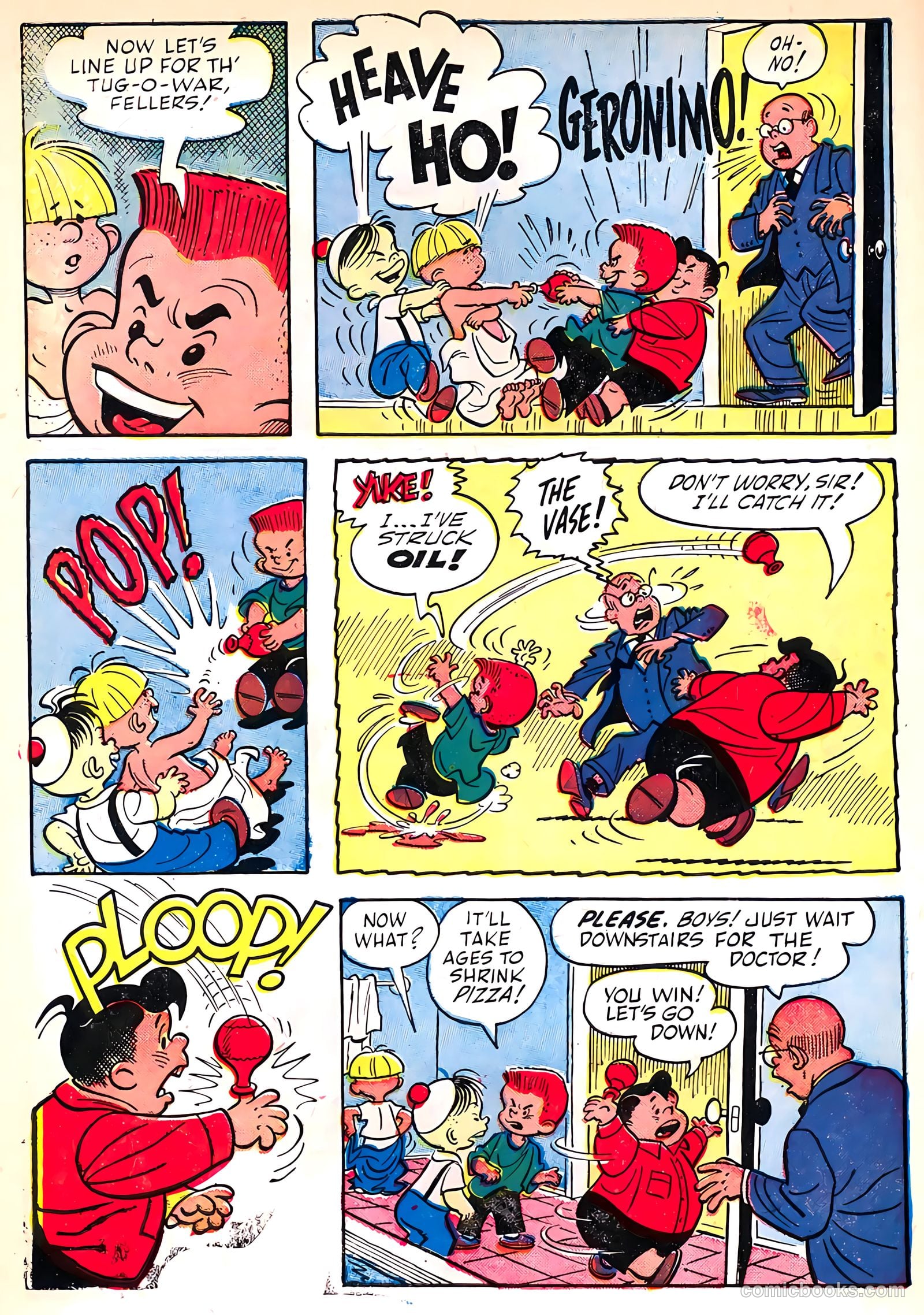 Clubhouse Rascals #1 (1956) — page 6 of 36