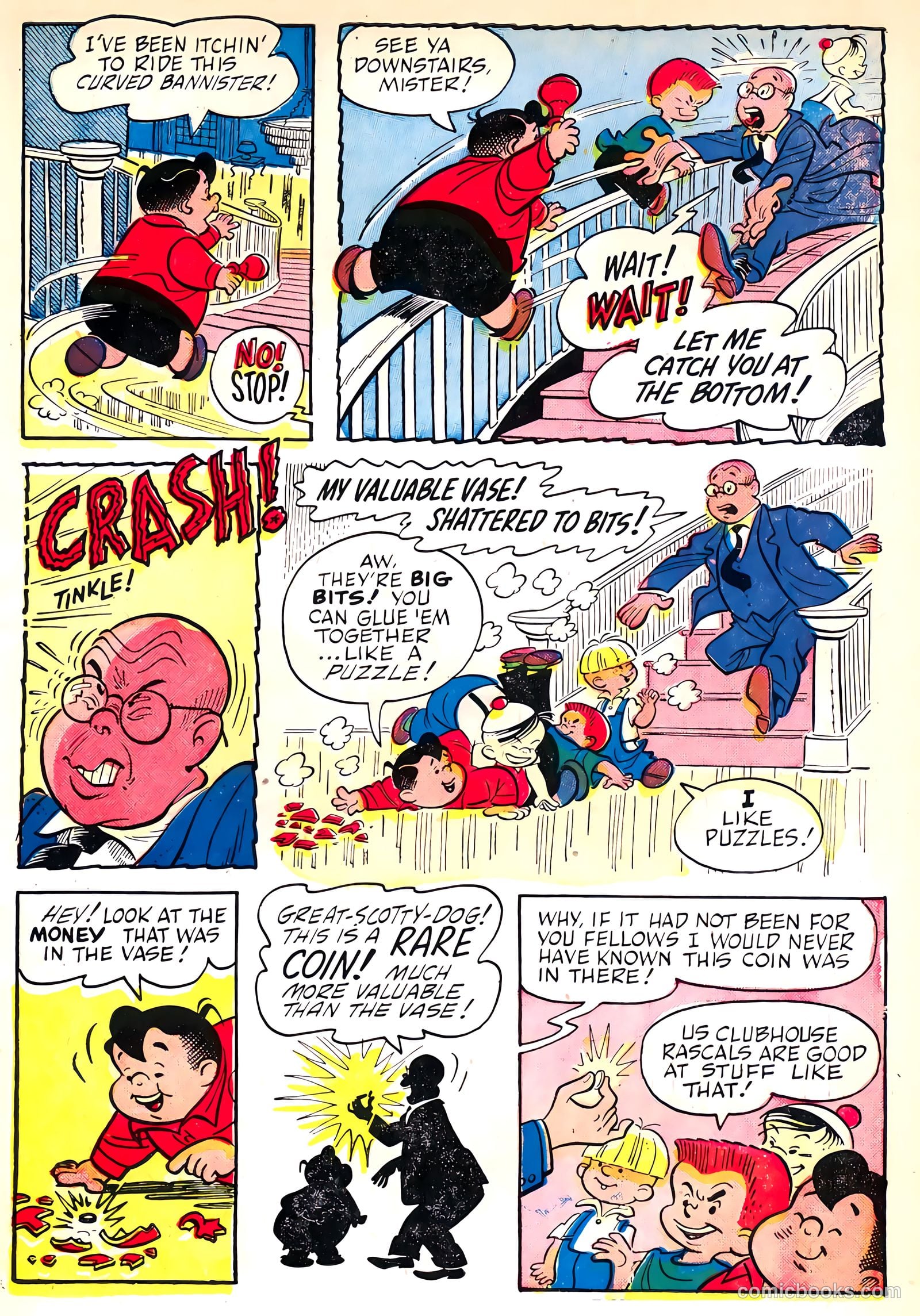 Clubhouse Rascals #1 (1956) — page 7 of 36