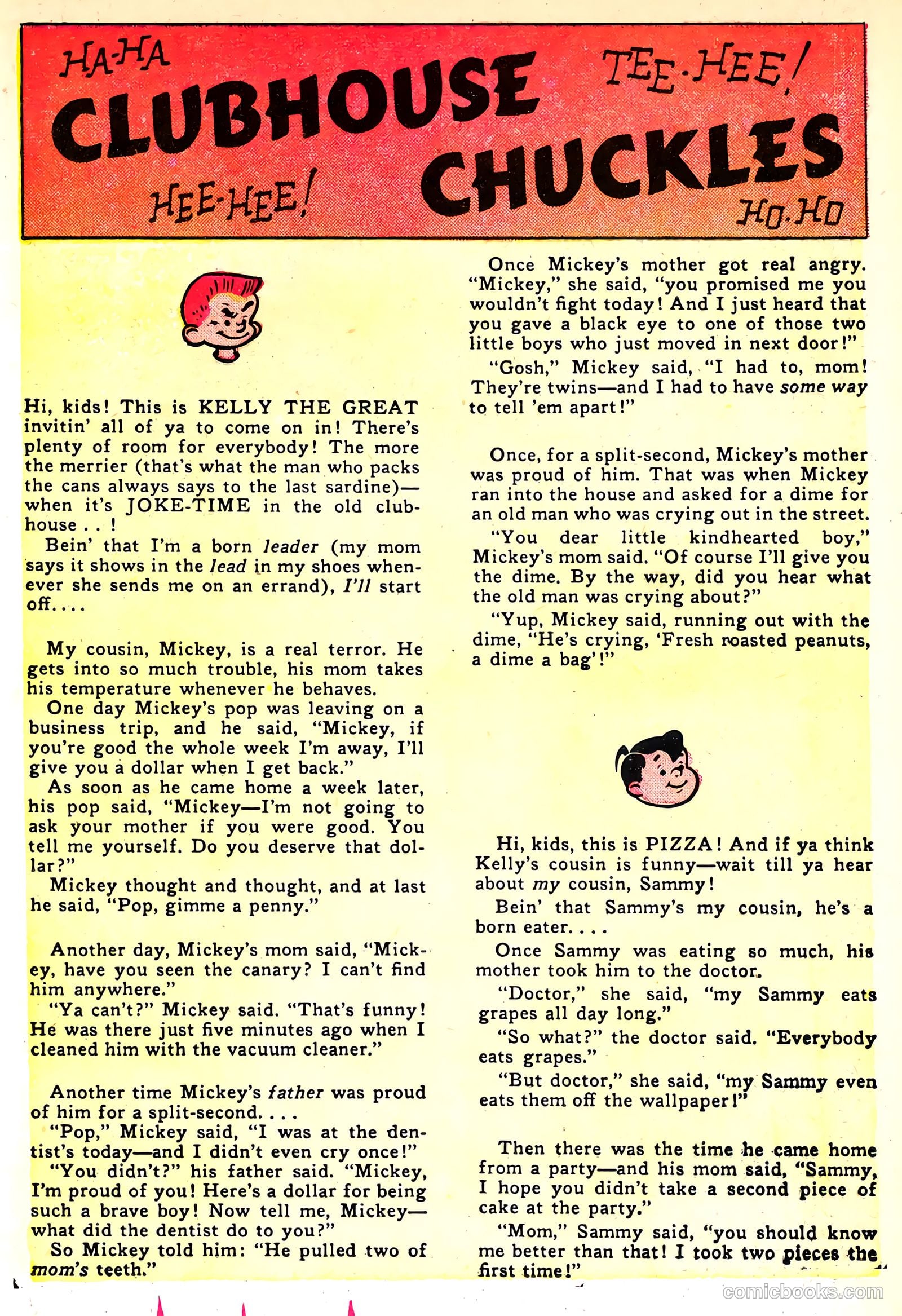 Clubhouse Rascals #1 (1956) — page 17 of 36