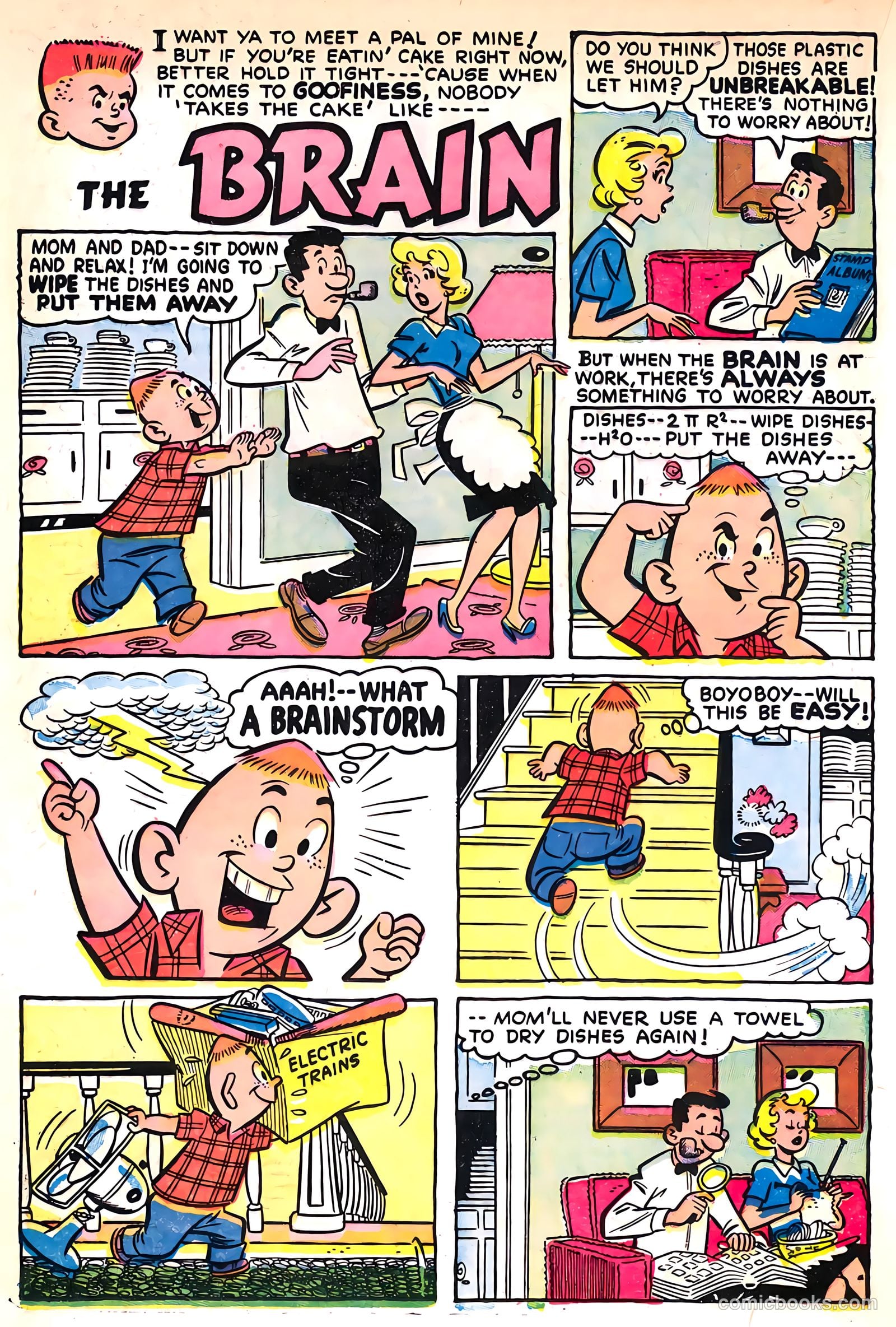 Clubhouse Rascals #1 (1956) — page 20 of 36