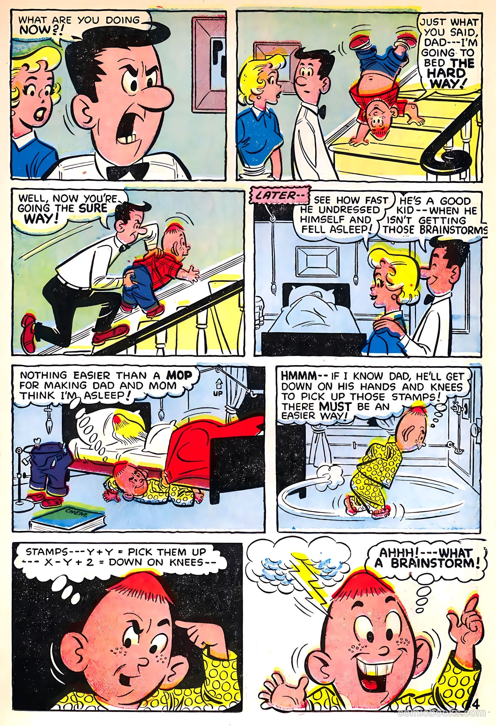 Clubhouse Rascals #1 (1956) — page 23 of 36