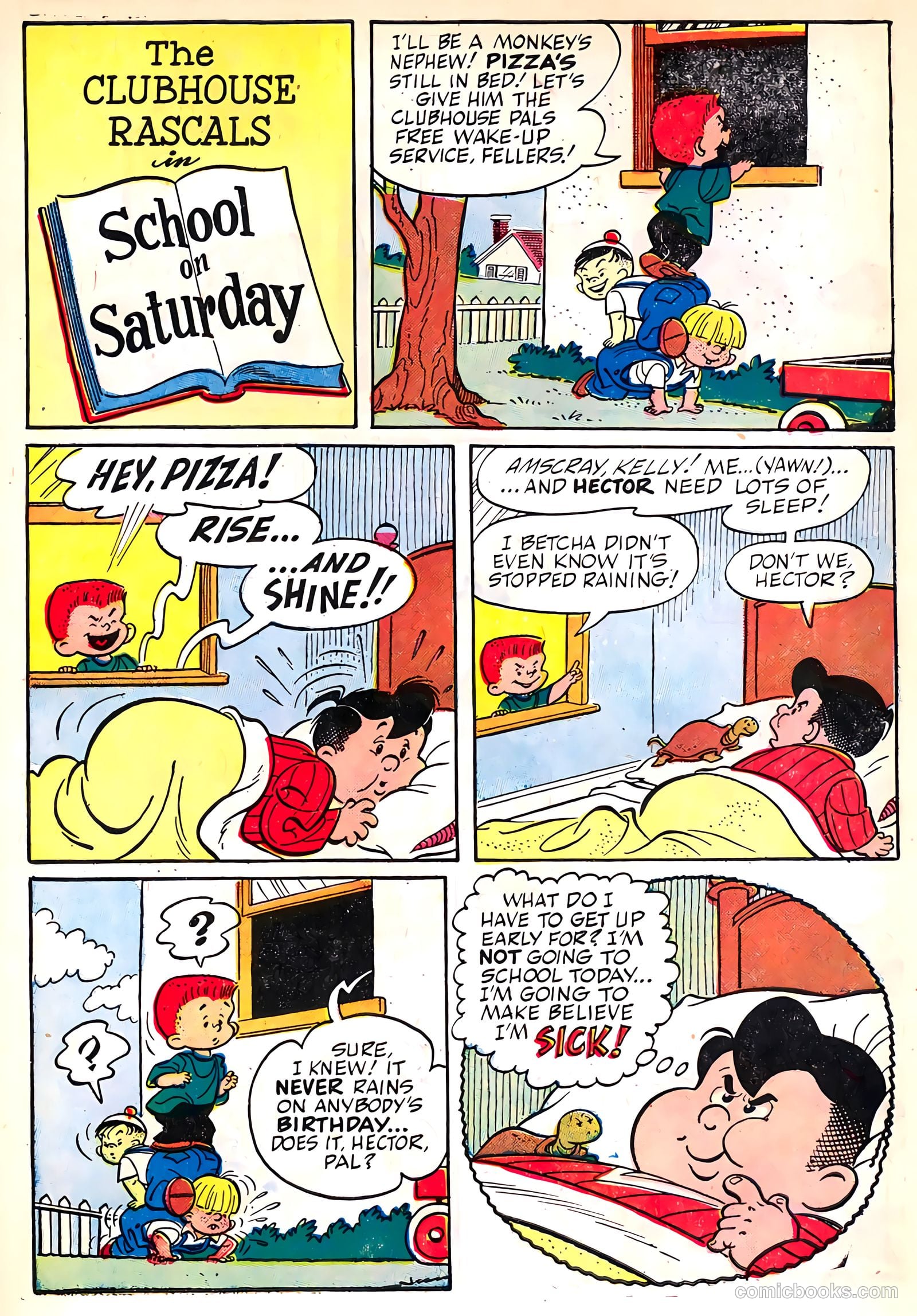 Clubhouse Rascals #1 (1956) — page 27 of 36