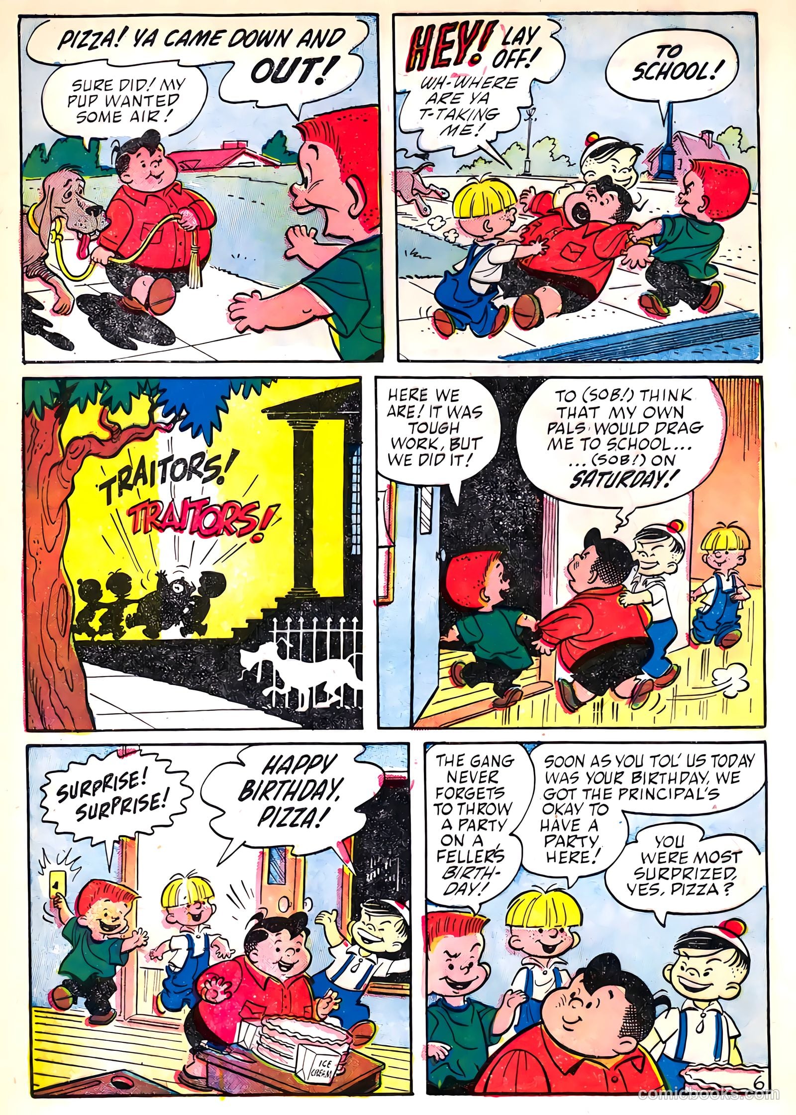 Clubhouse Rascals #1 (1956) — page 32 of 36