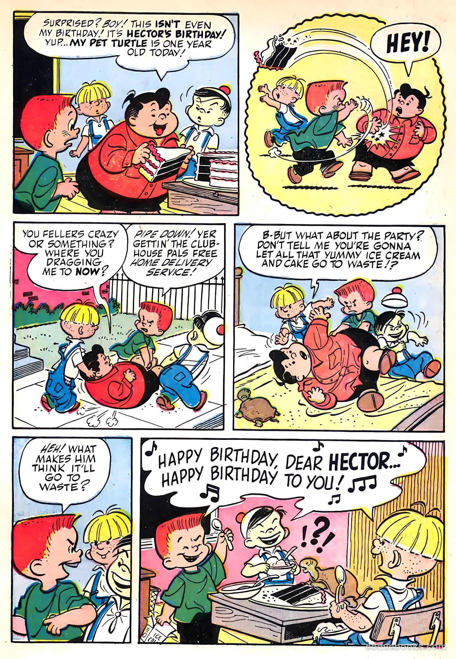 Clubhouse Rascals #1 (1956) — page 33 of 36