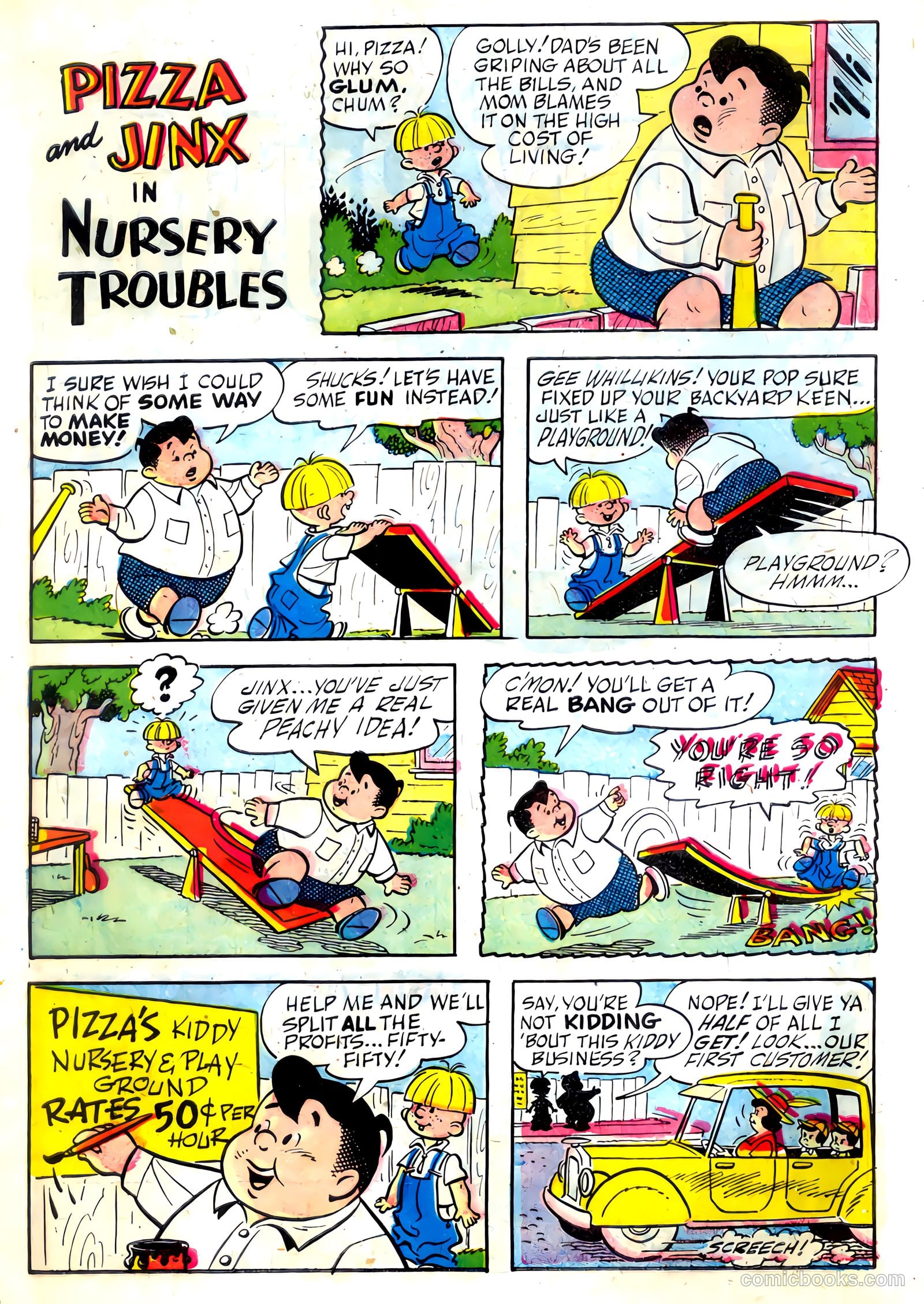 Clubhouse Rascals #2 (1956) — page 10 of 36